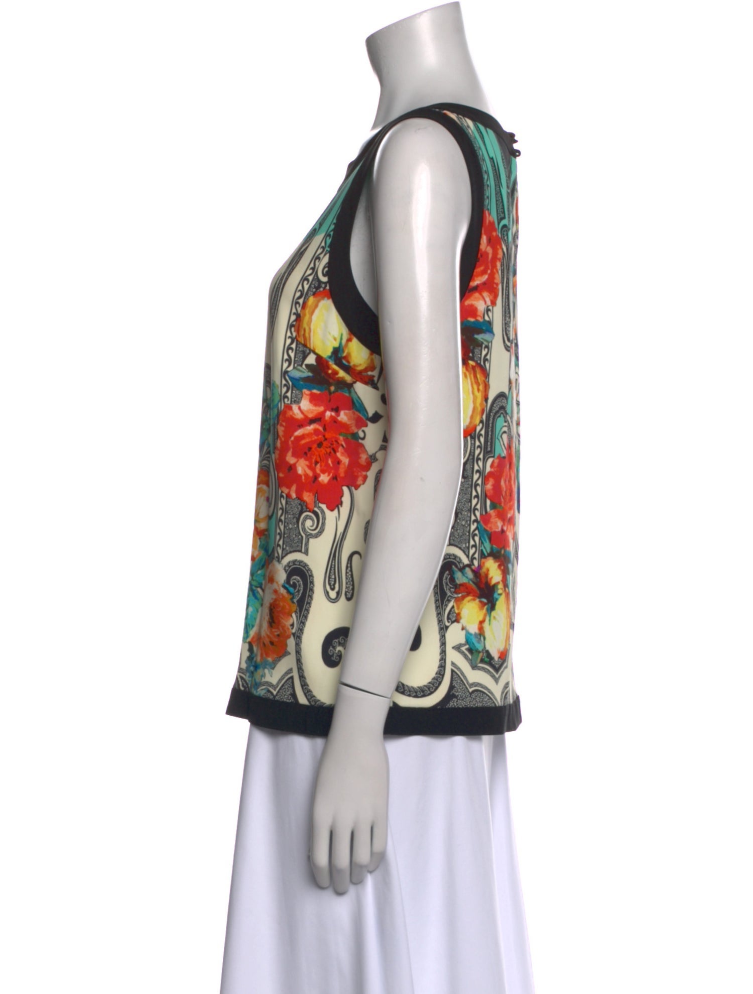 Etro Silk Printed Top