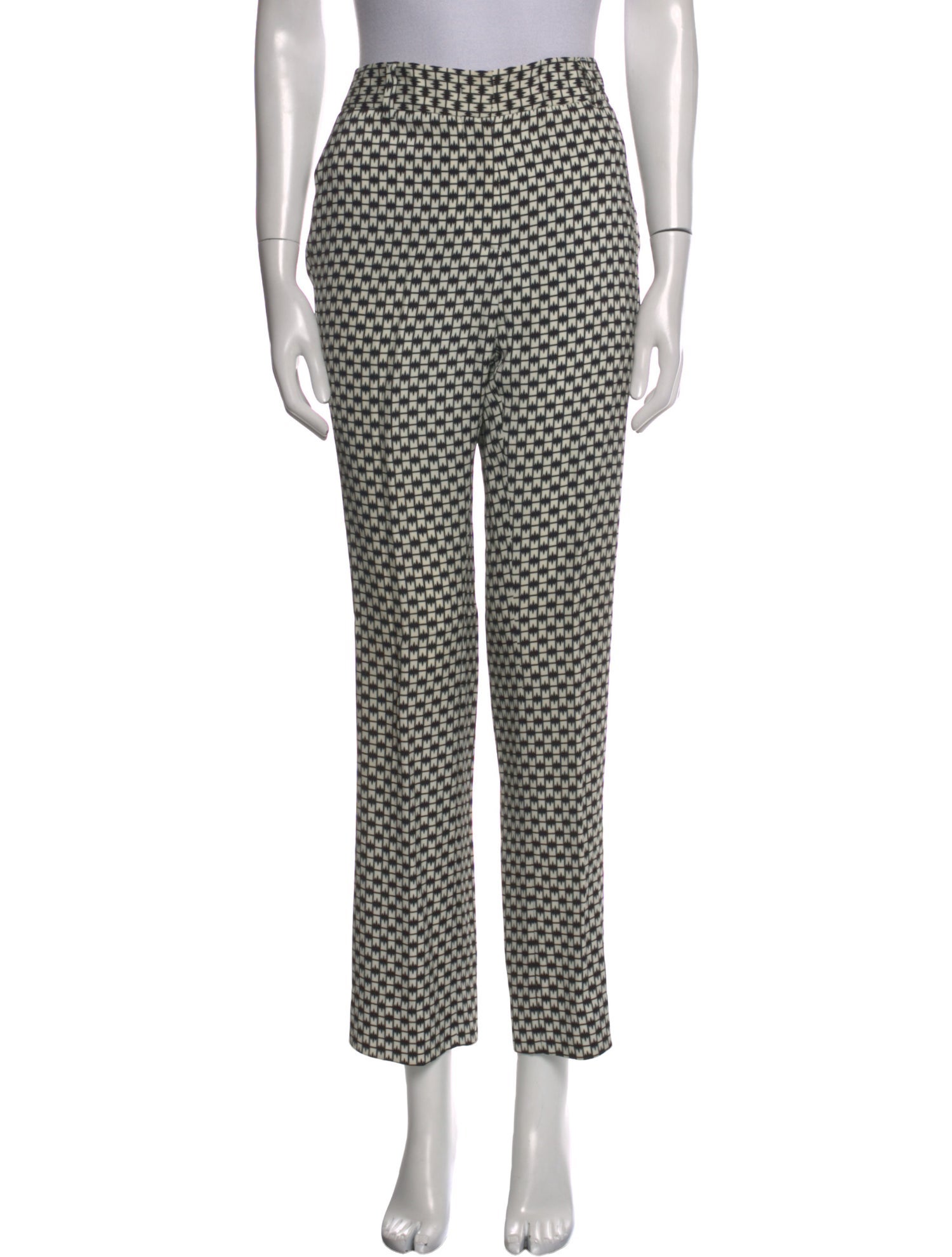 Etro Printed Straight Leg Pants