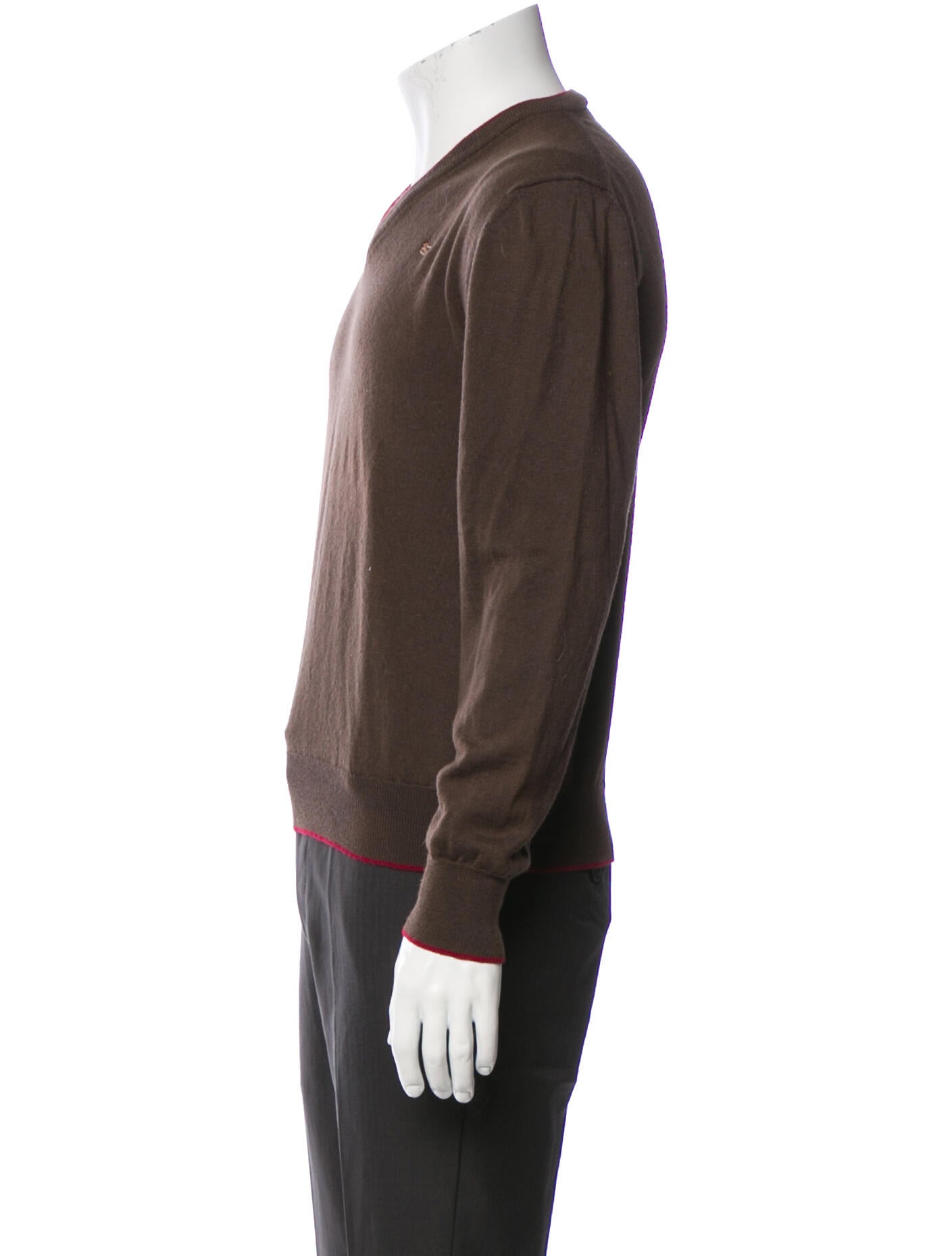 Etro Wool V-Neck Pullover