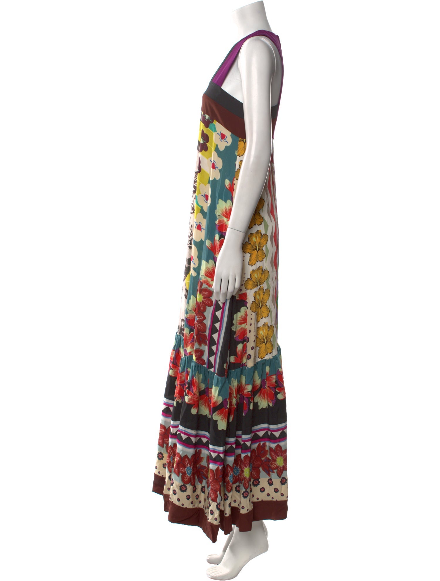 Etro Silk Long Dress