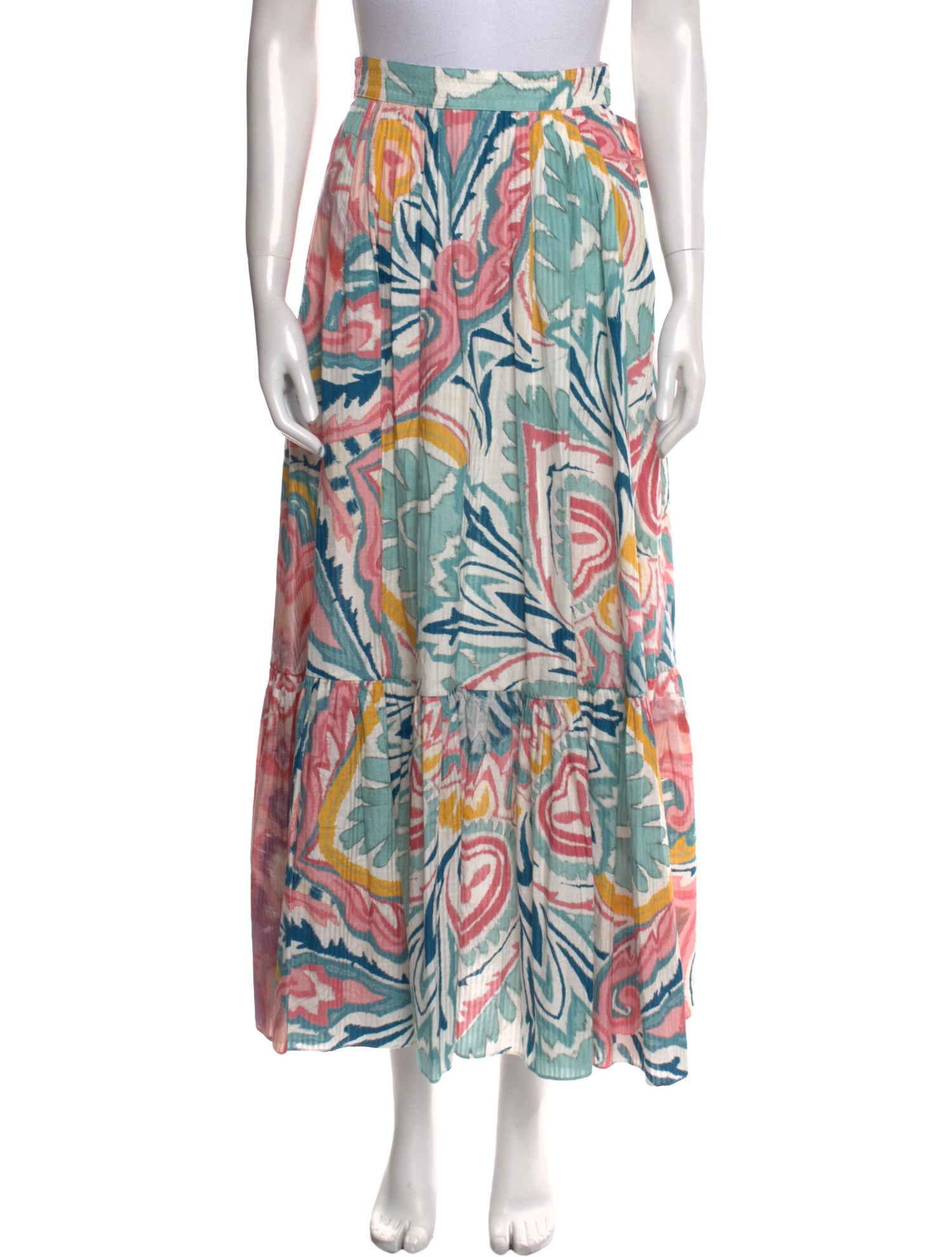 Etro Printed Midi Length Skirt