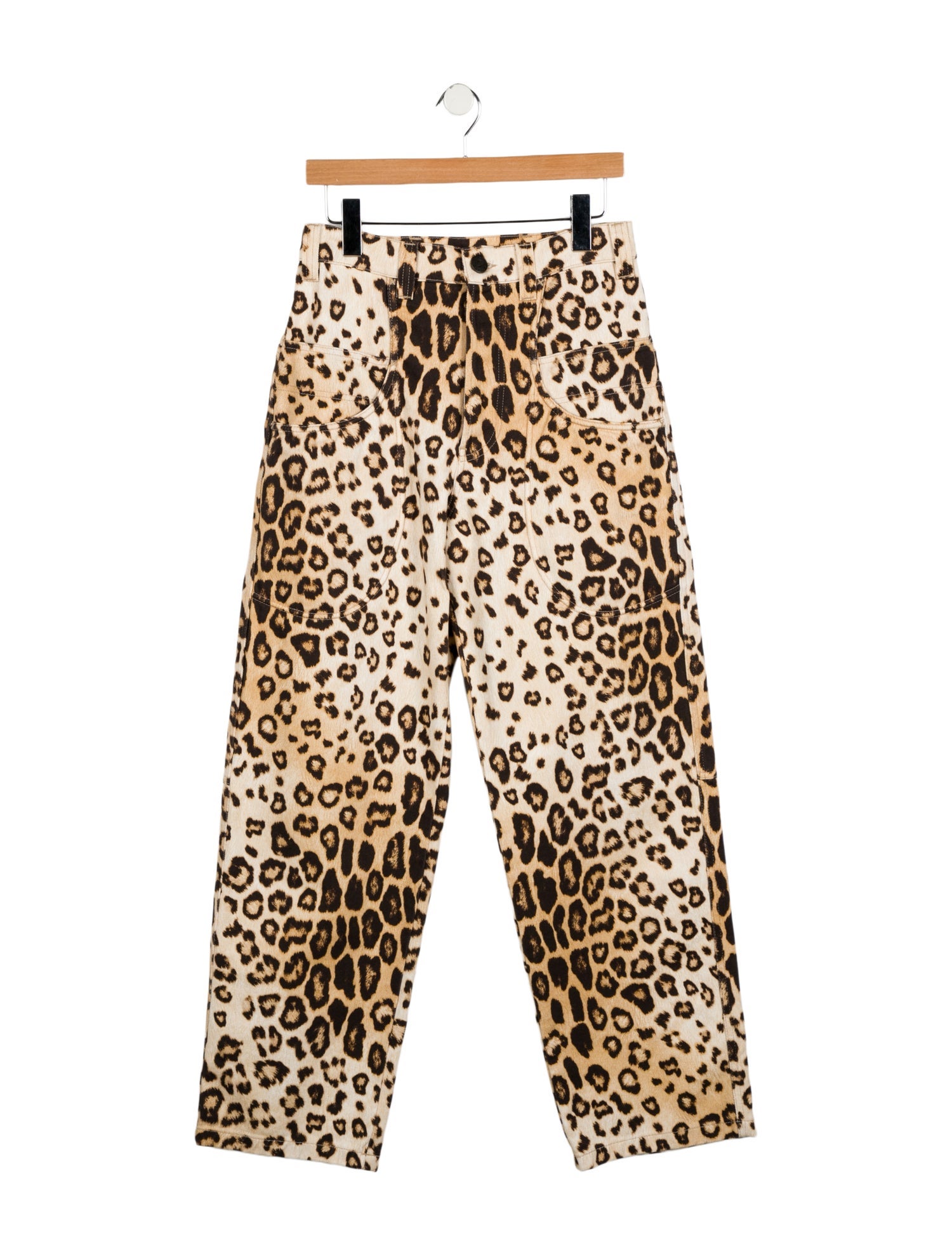 Etro High-Rise Straight Leg Jeans