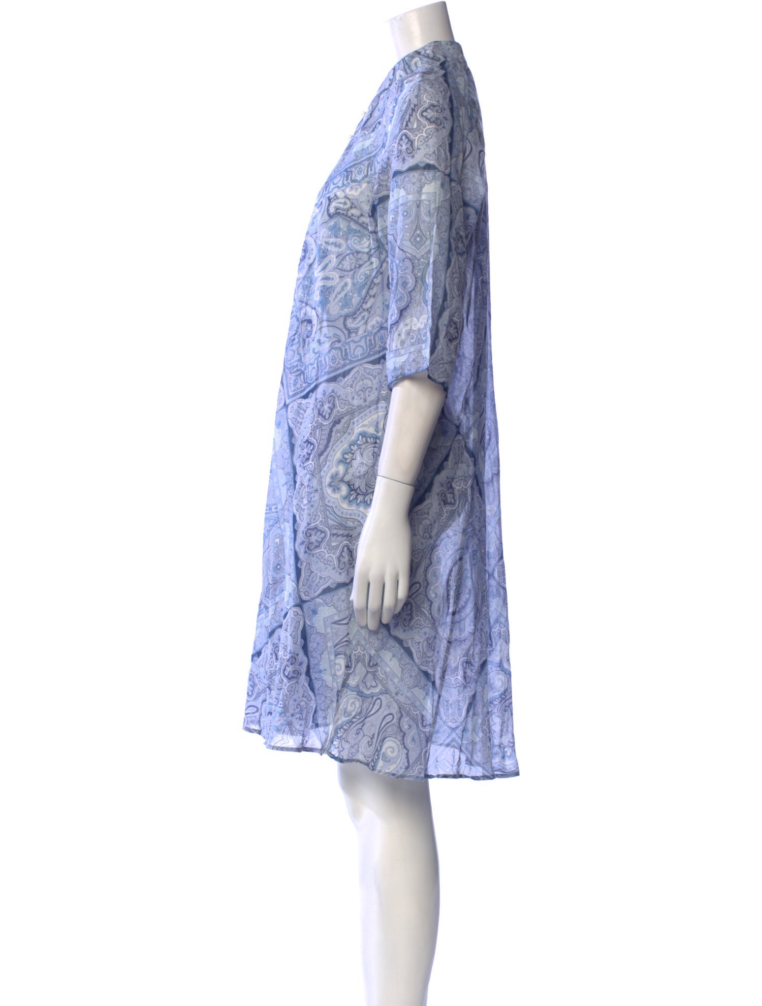 Etro Paisley Print Knee-Length Dress