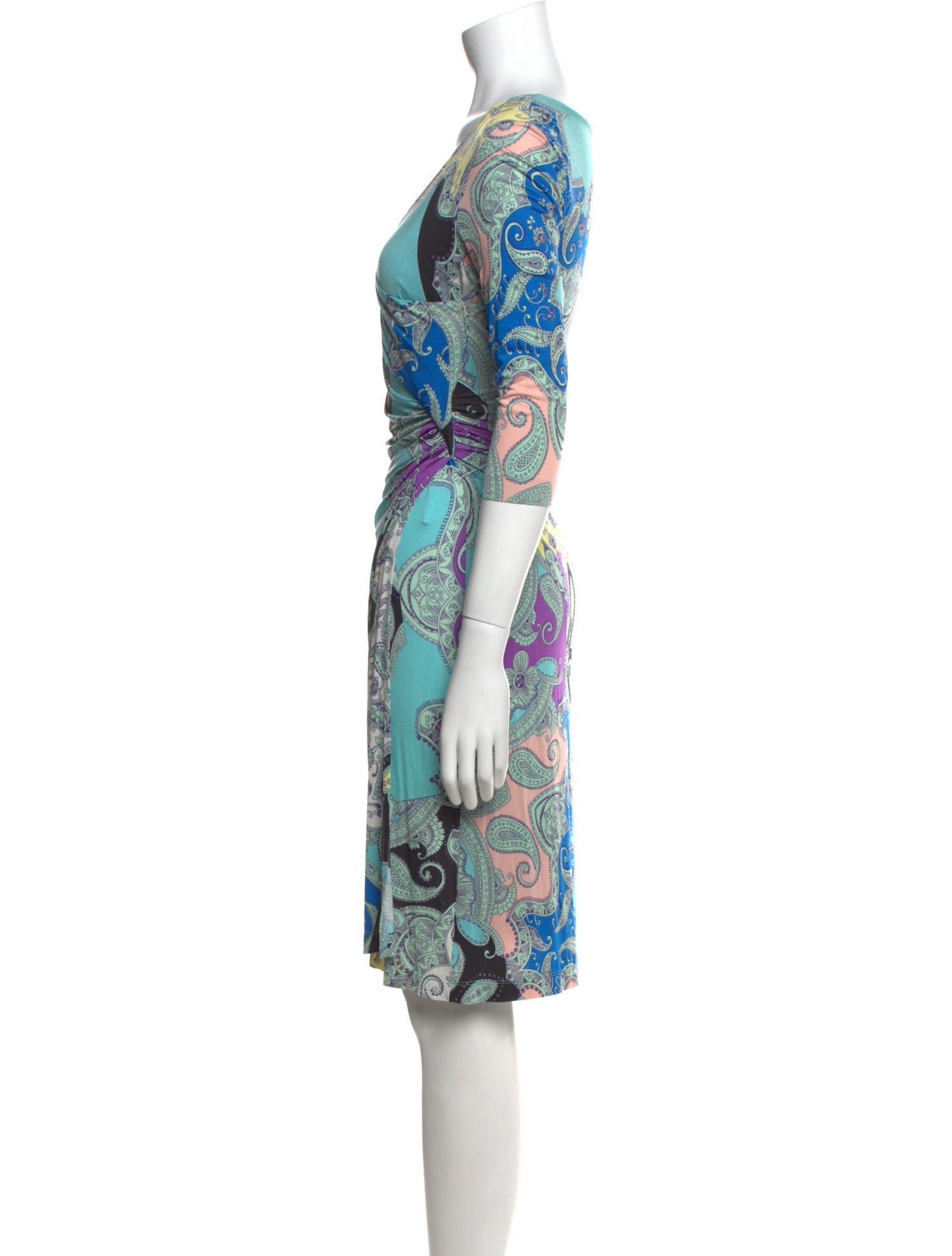 Etro Printed Midi Length Dress