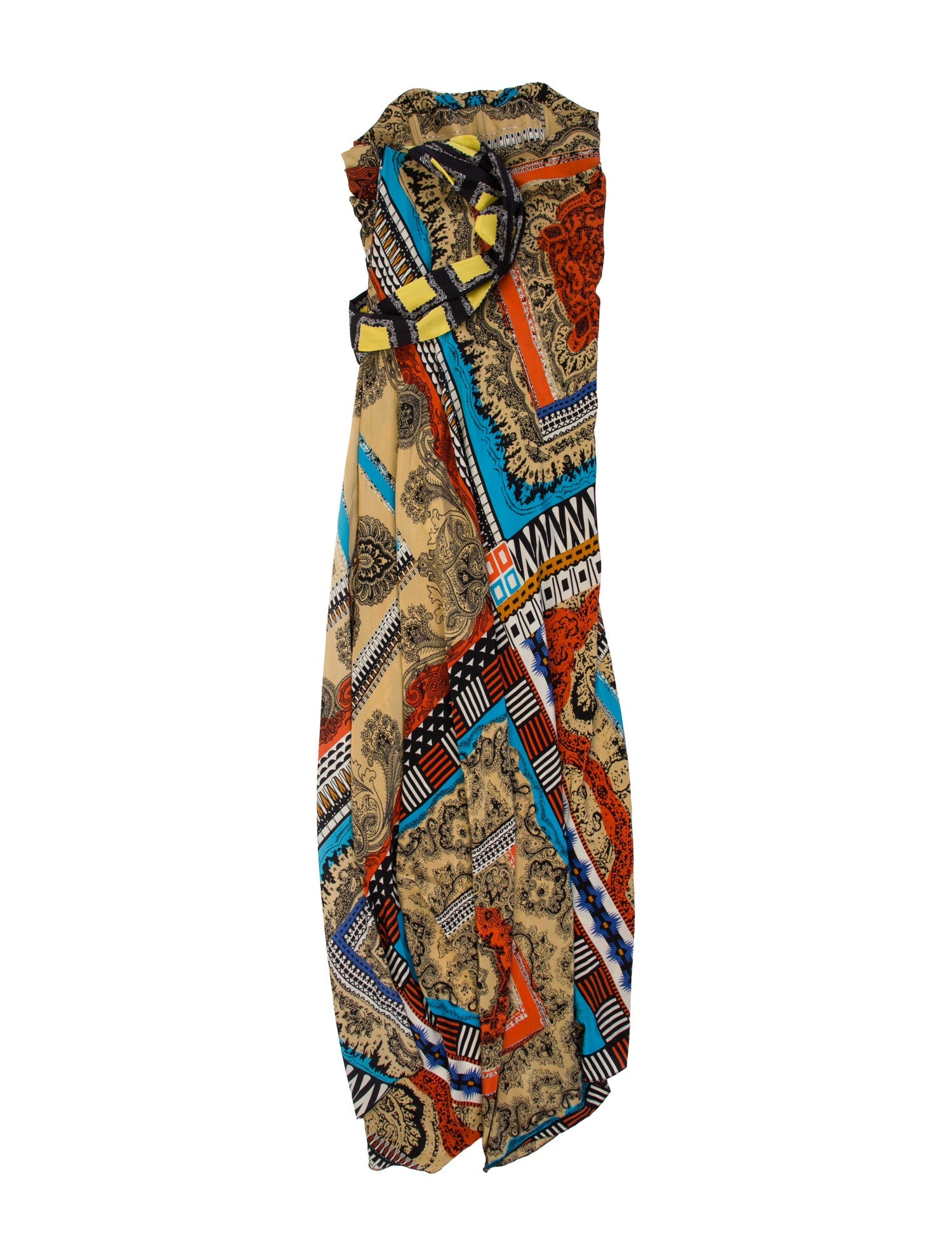 Etro Printed Long Dress