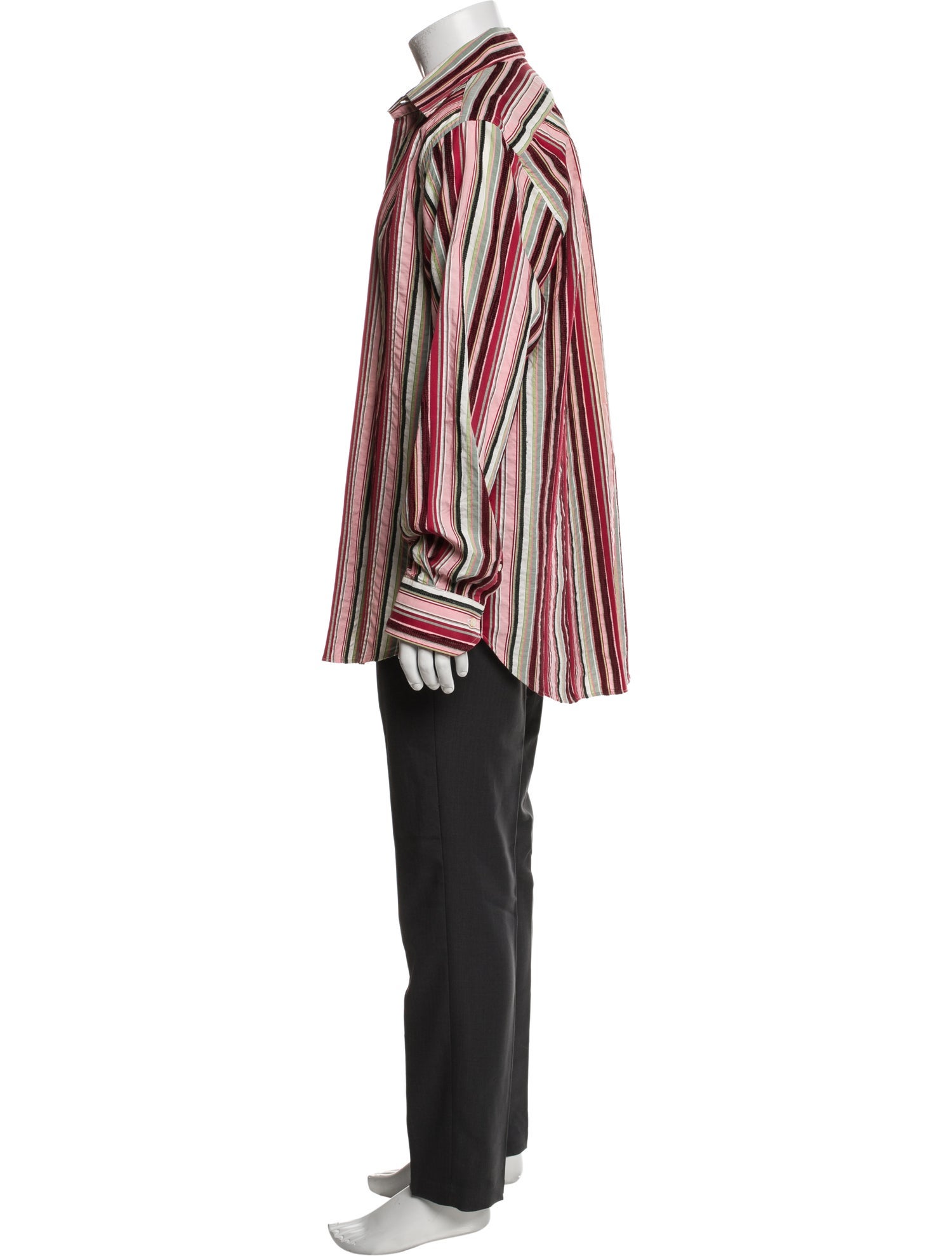 Etro Striped Long Sleeve Shirt