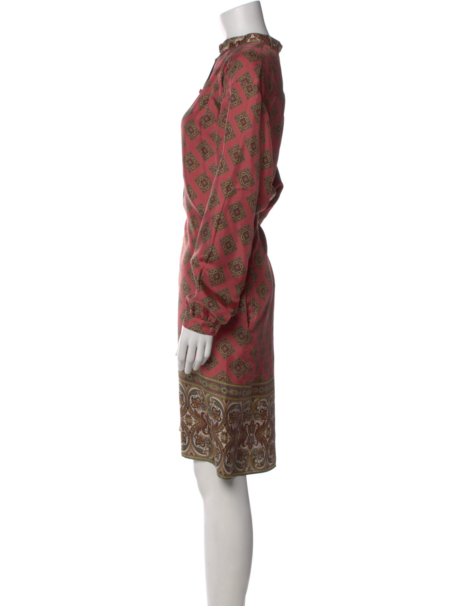 Etro Silk Knee-Length Dress