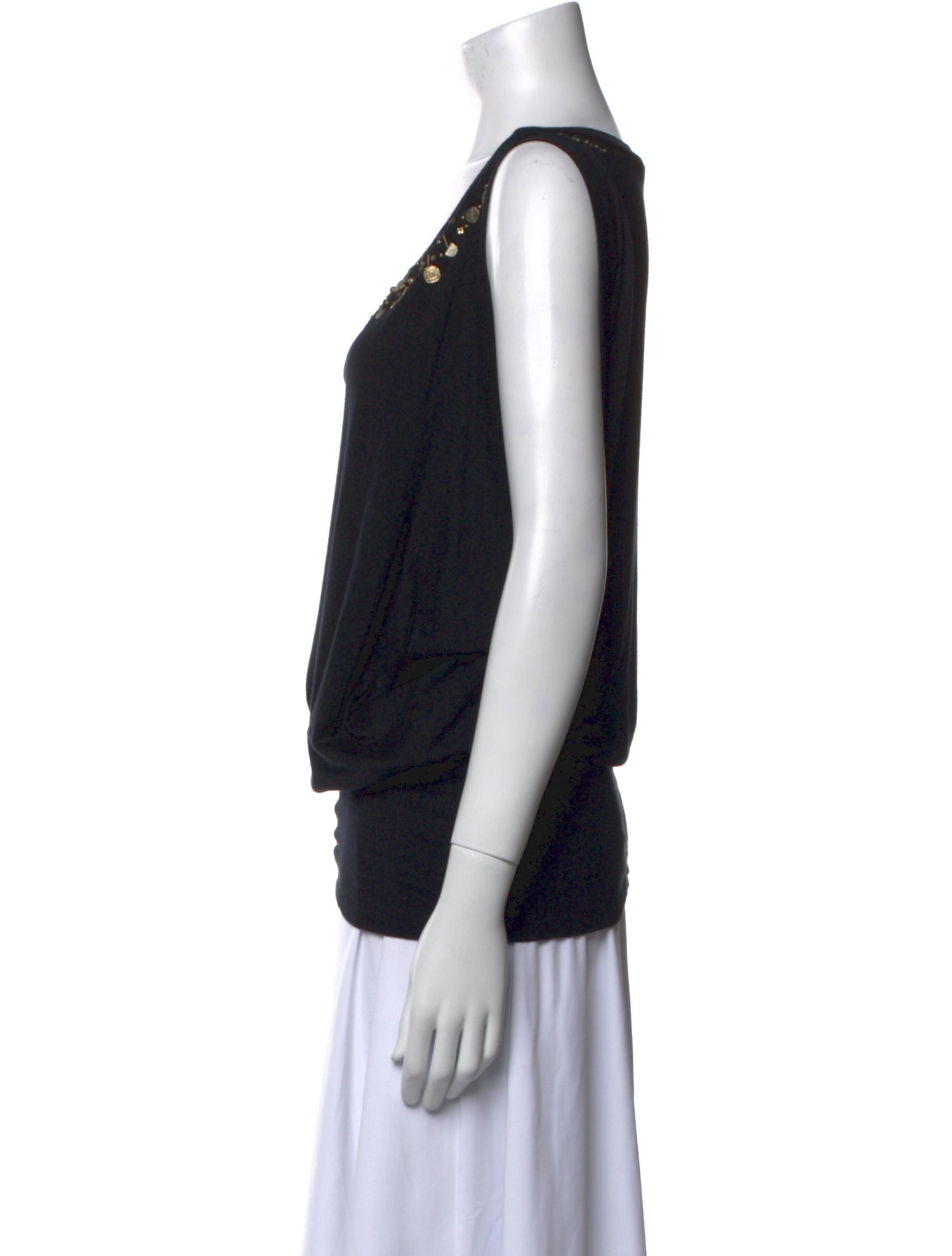 Etro Scoop Neck Sleeveless Top