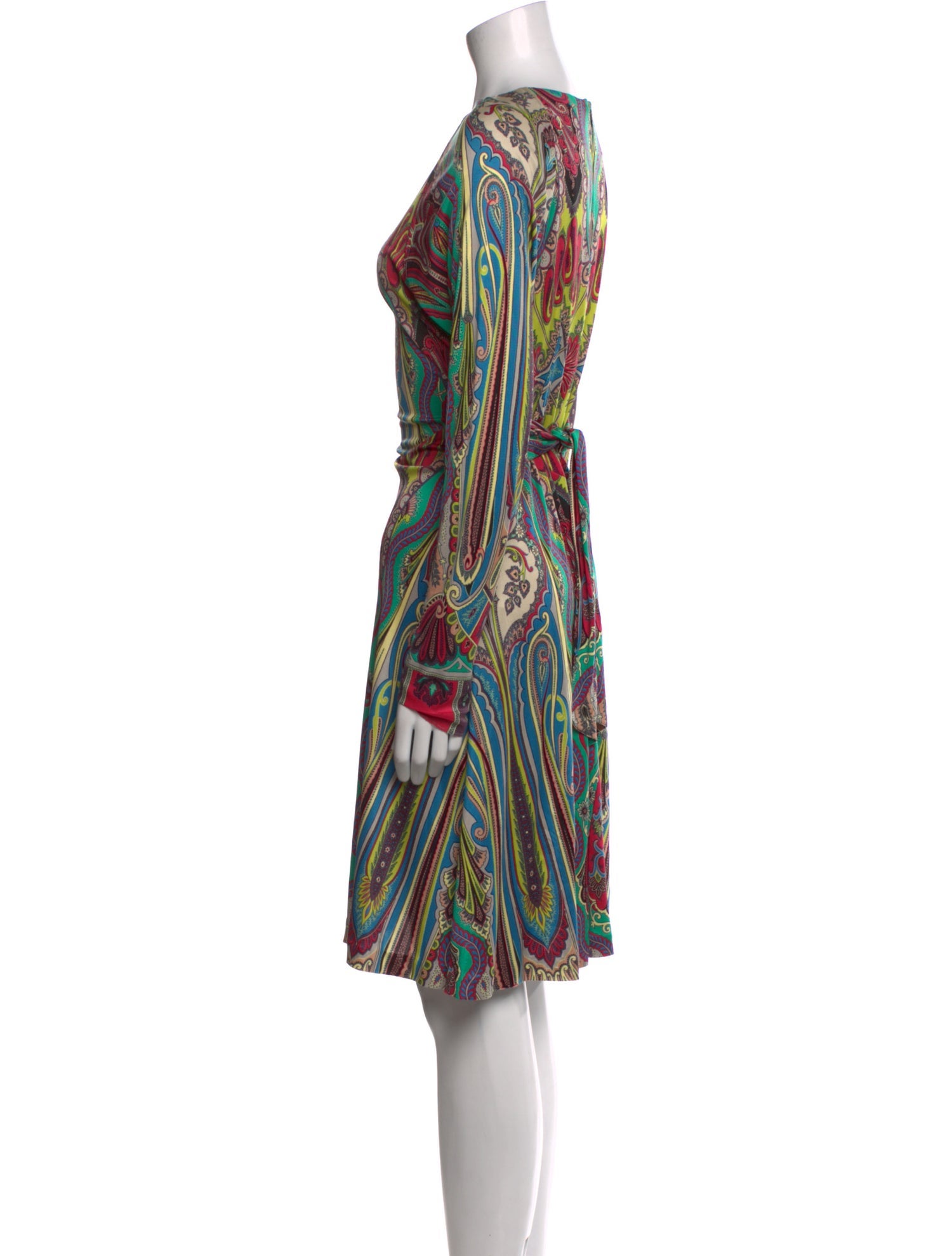 Etro Silk Knee-Length Dress