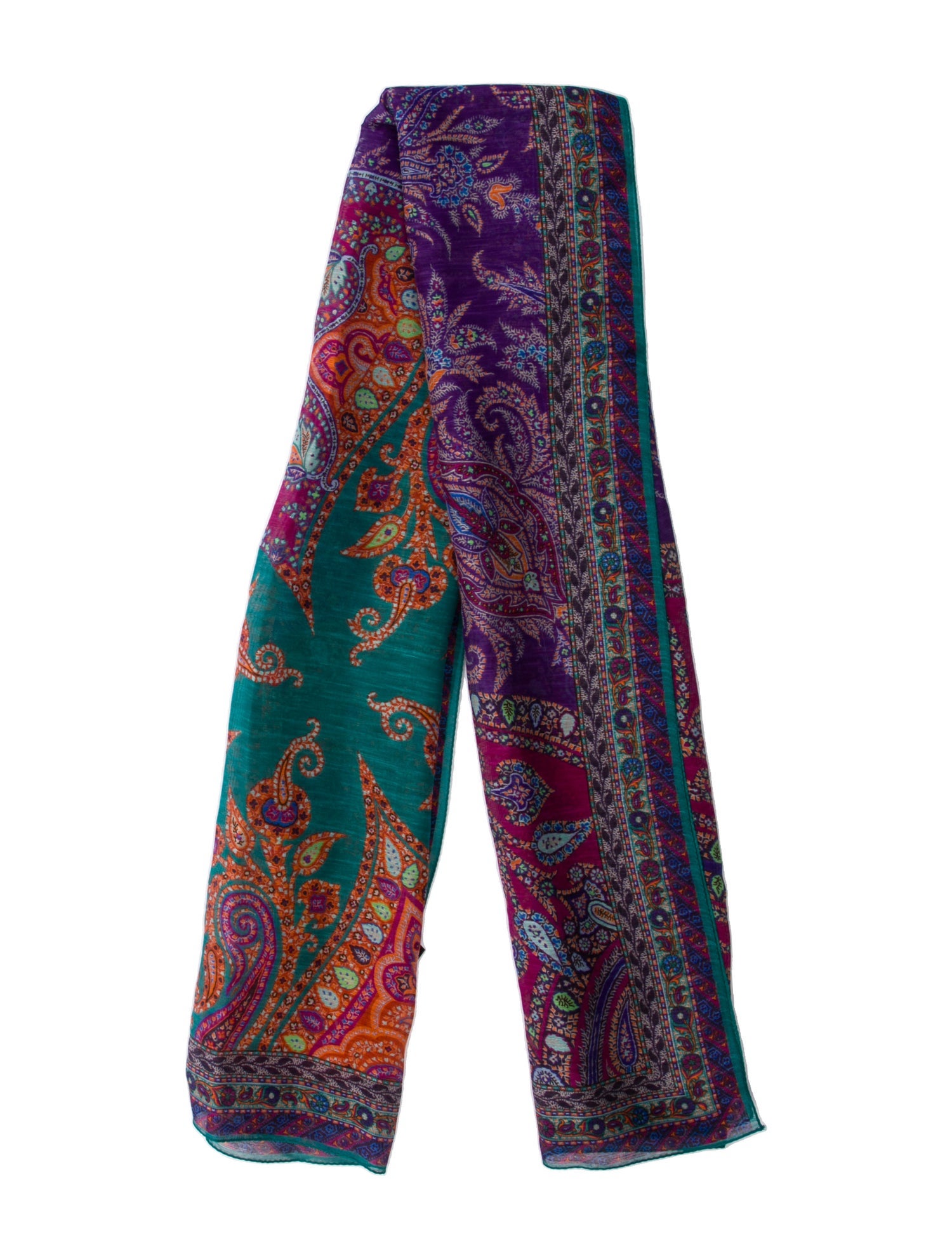 Etro Silk Printed Scarf
