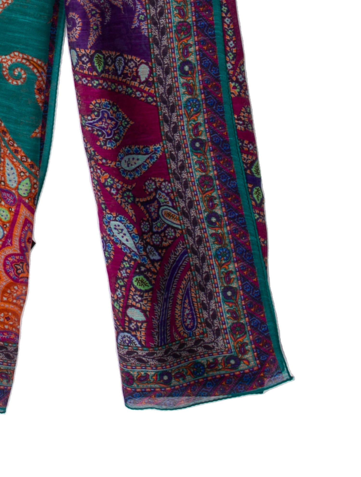 Etro Silk Printed Scarf