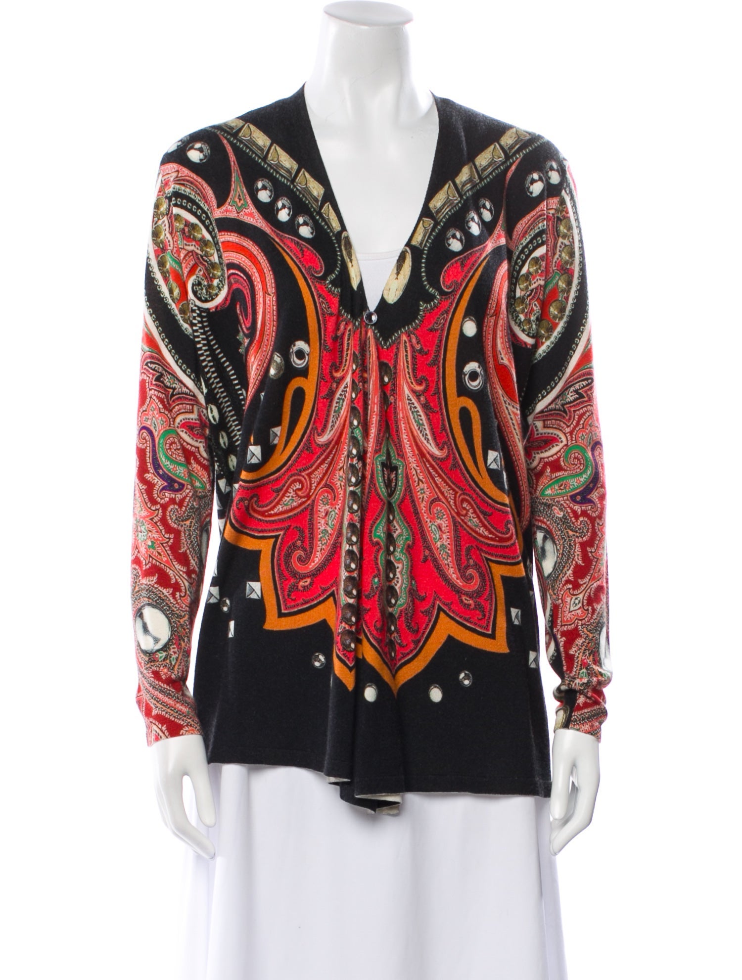 Etro Silk Printed Sweater