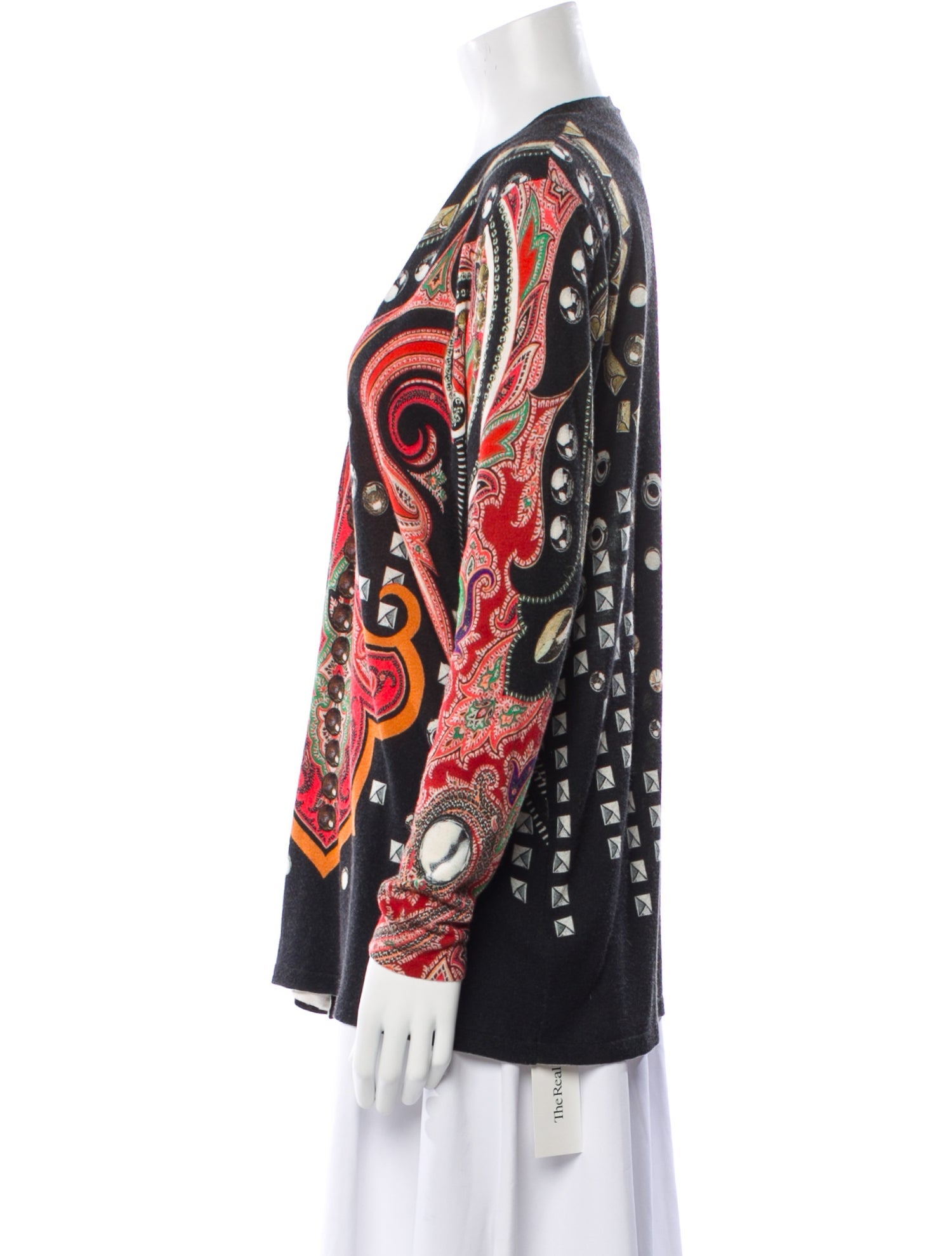 Etro Silk Printed Sweater