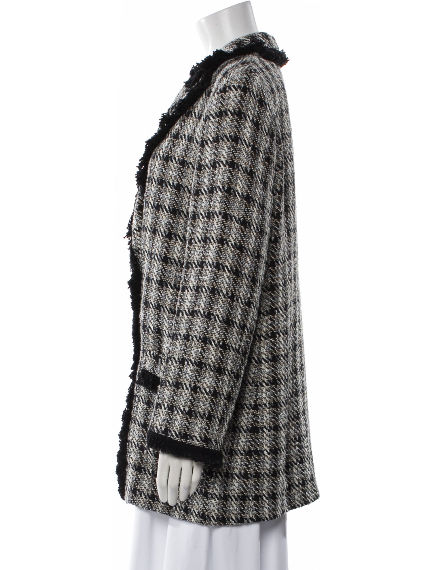 Etro Plaid Print Blazer