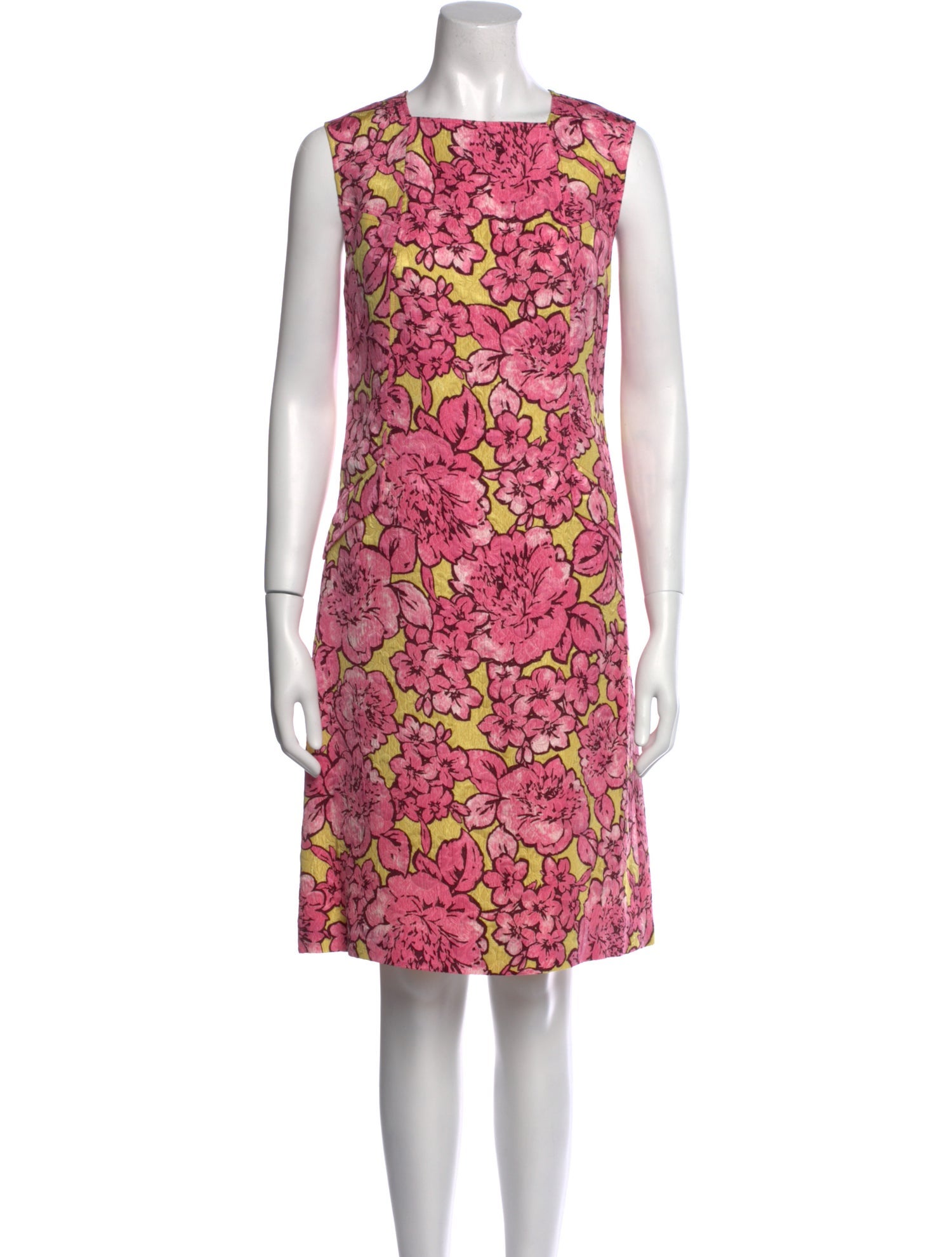 Etro Floral Print Knee-Length Dress