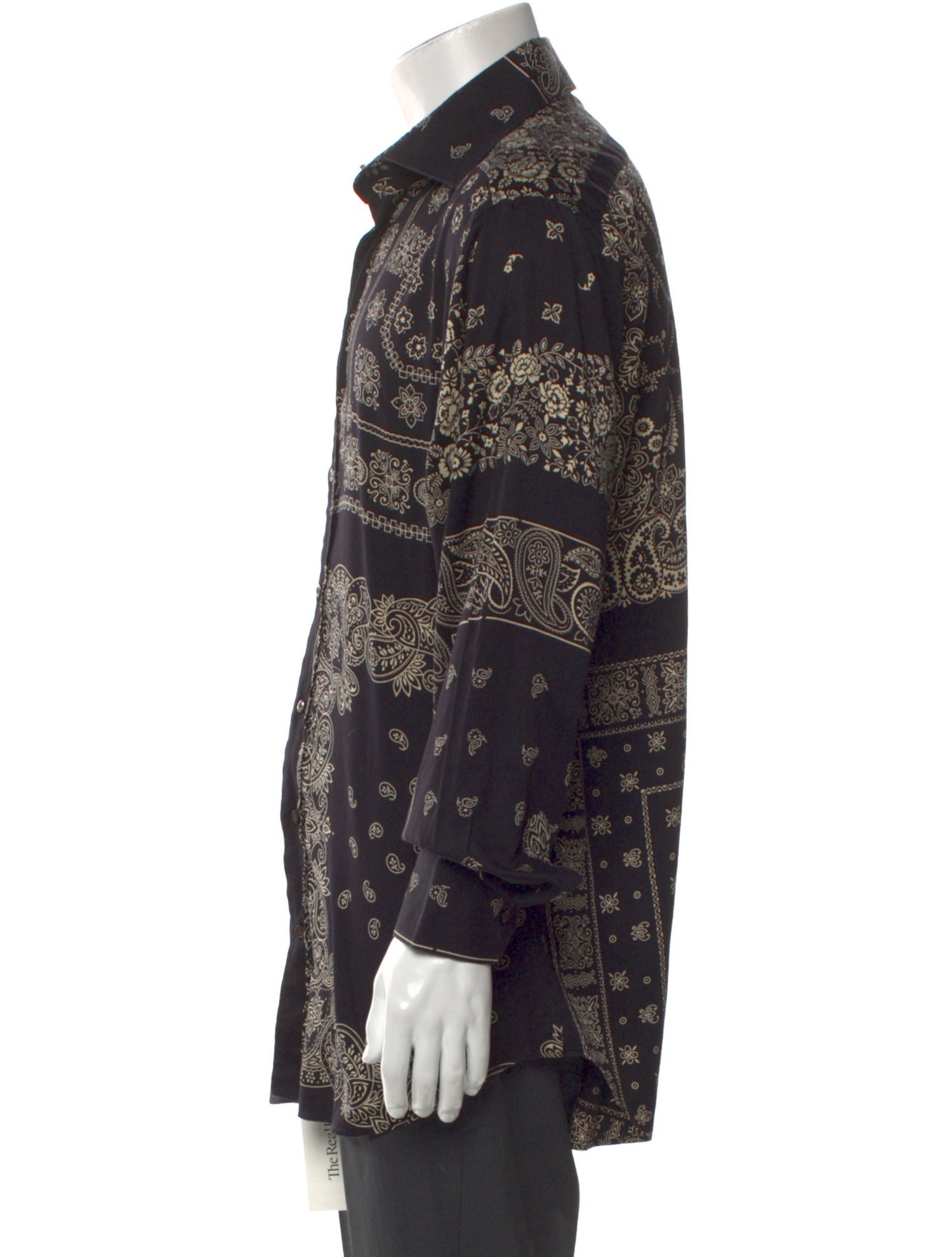 Etro Paisley Print Long Sleeve Shirt