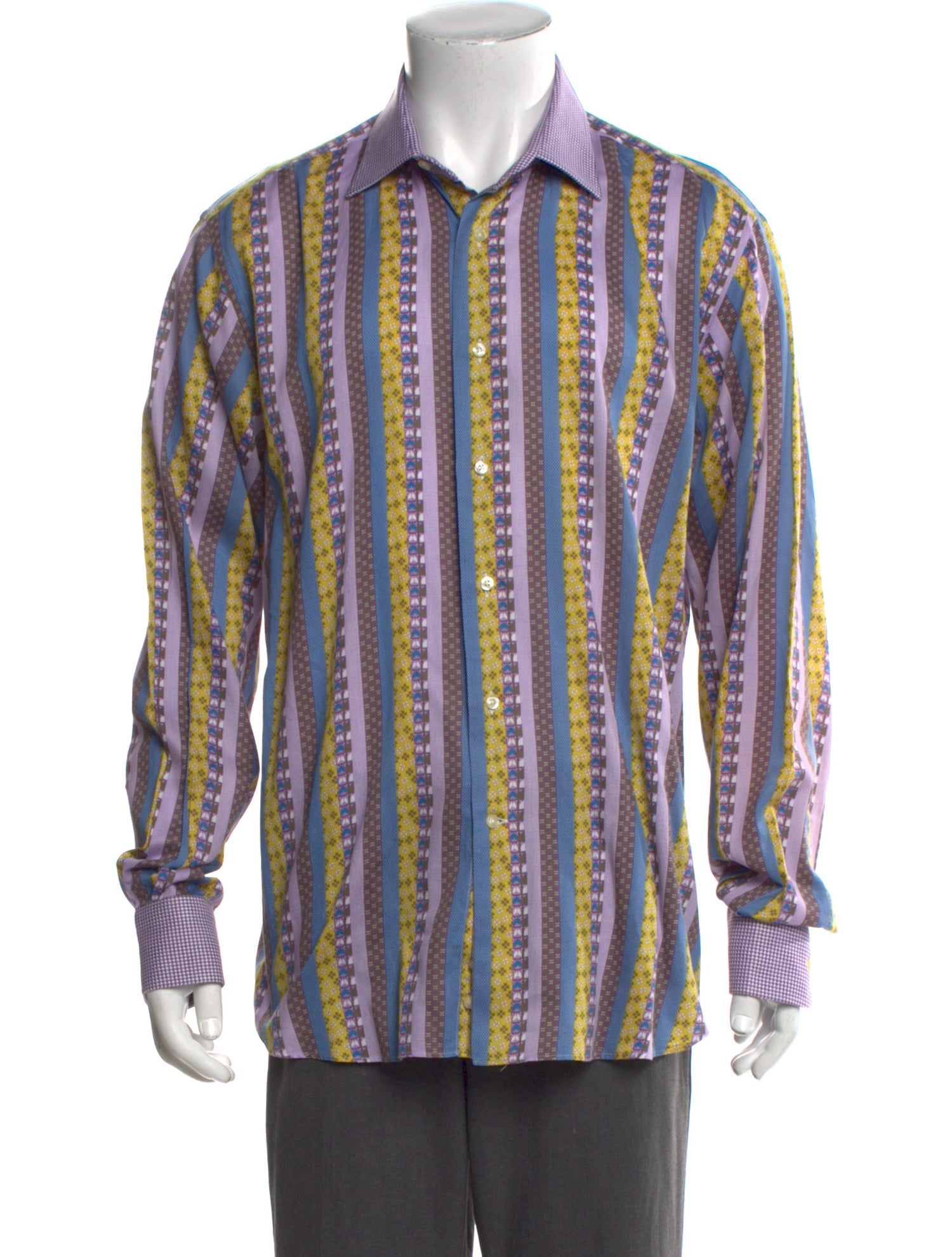 Etro Striped Long Sleeve Shirt