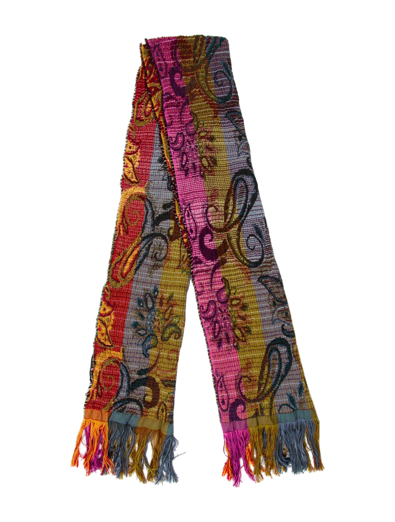 Etro Wool Printed Scarf