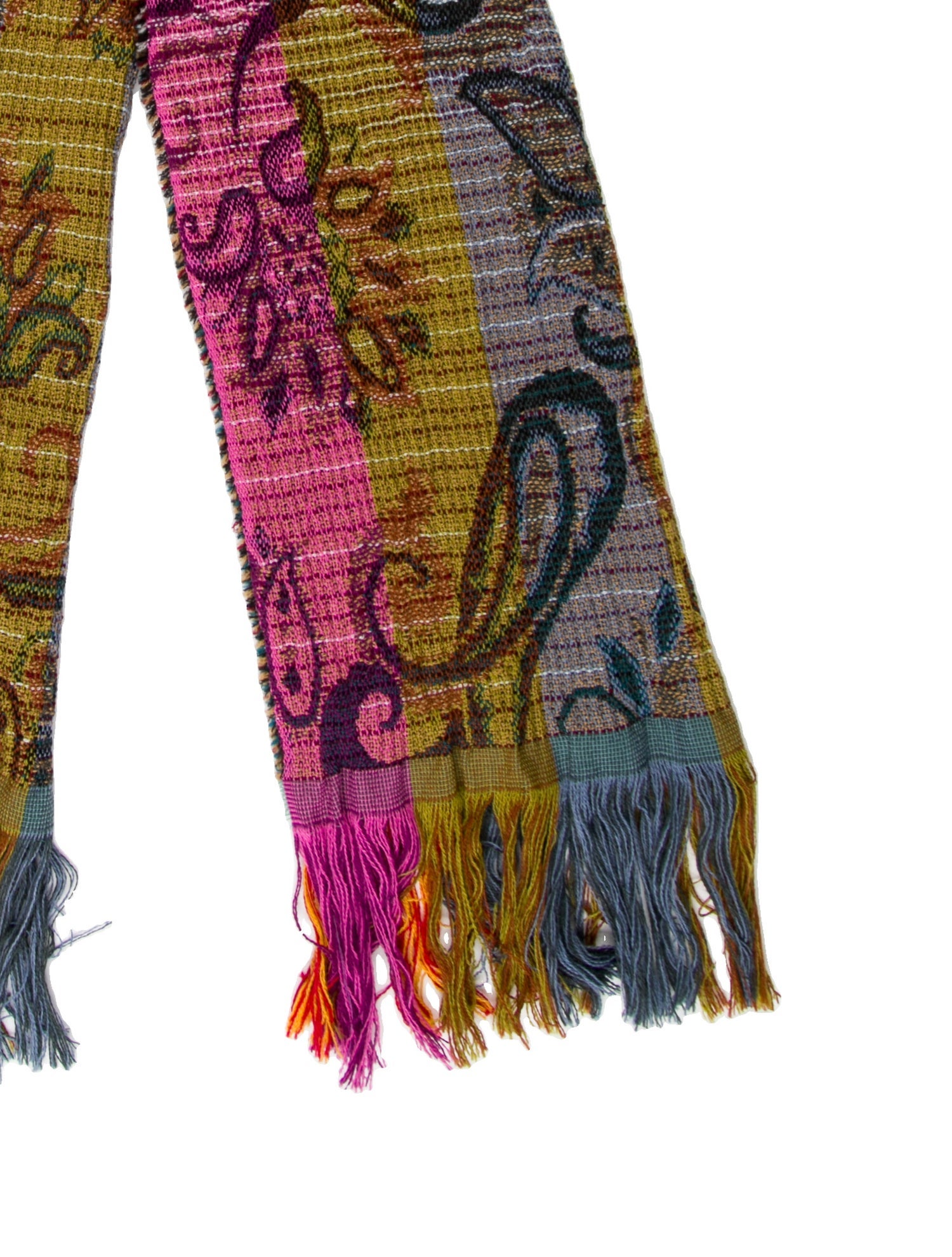 Etro Wool Printed Scarf