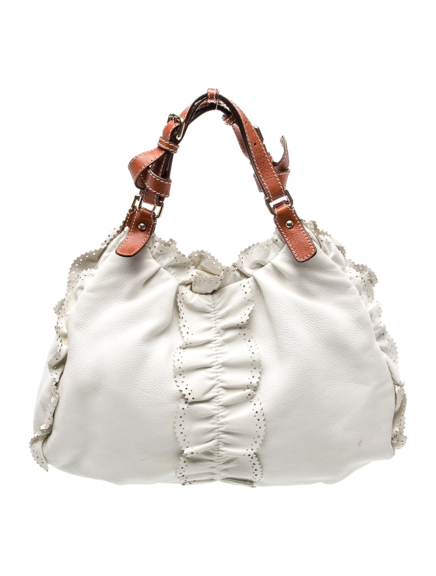 Etro Leather Top Handle Bag