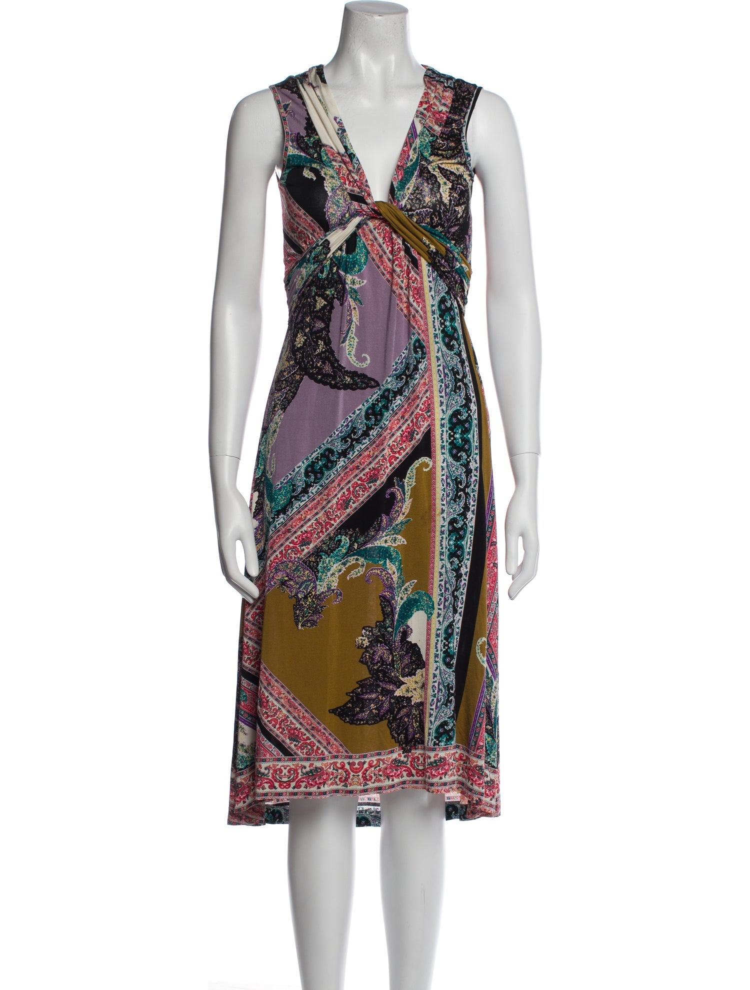 Etro Printed Midi Length Dress