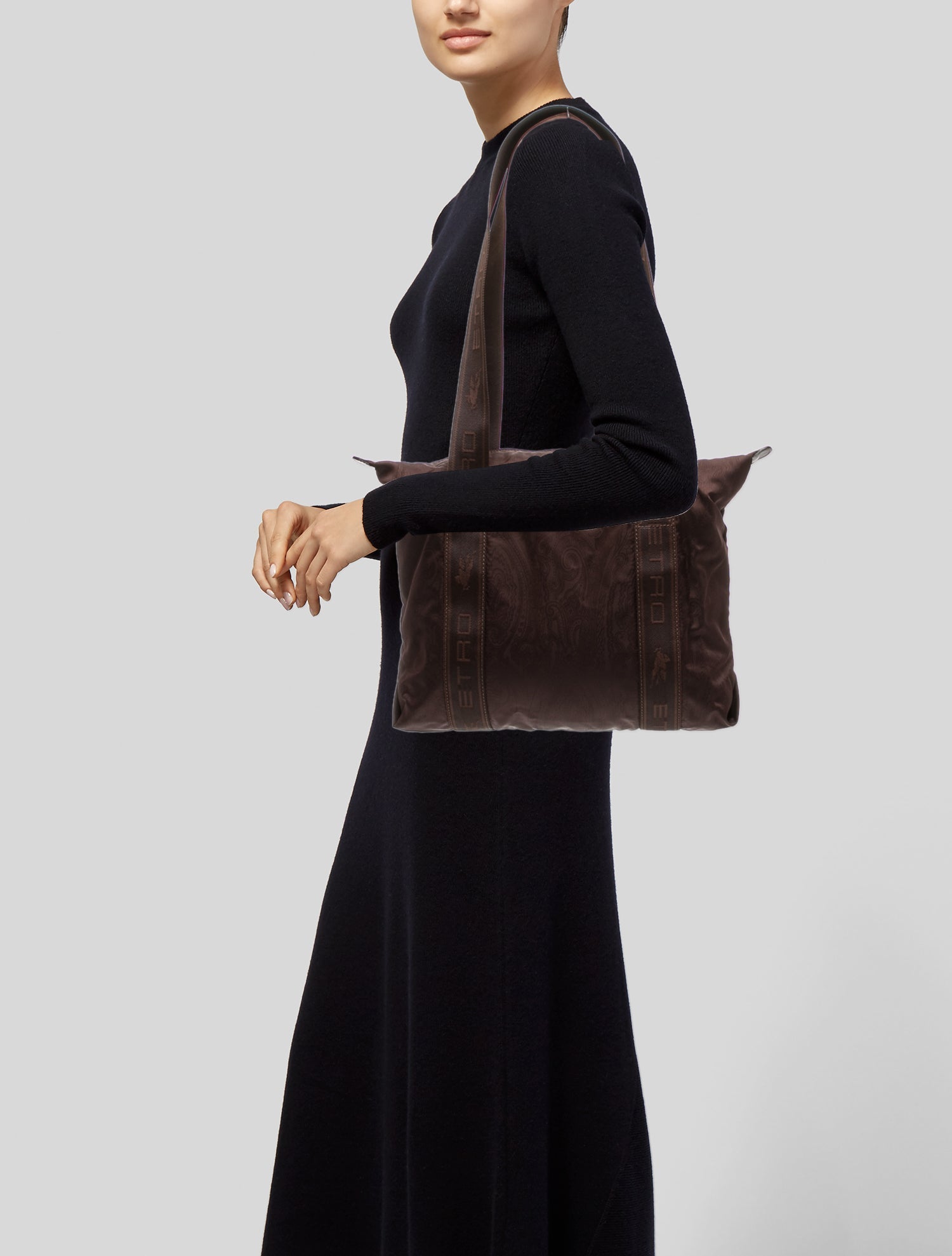 Etro Nylon Messenger Bag