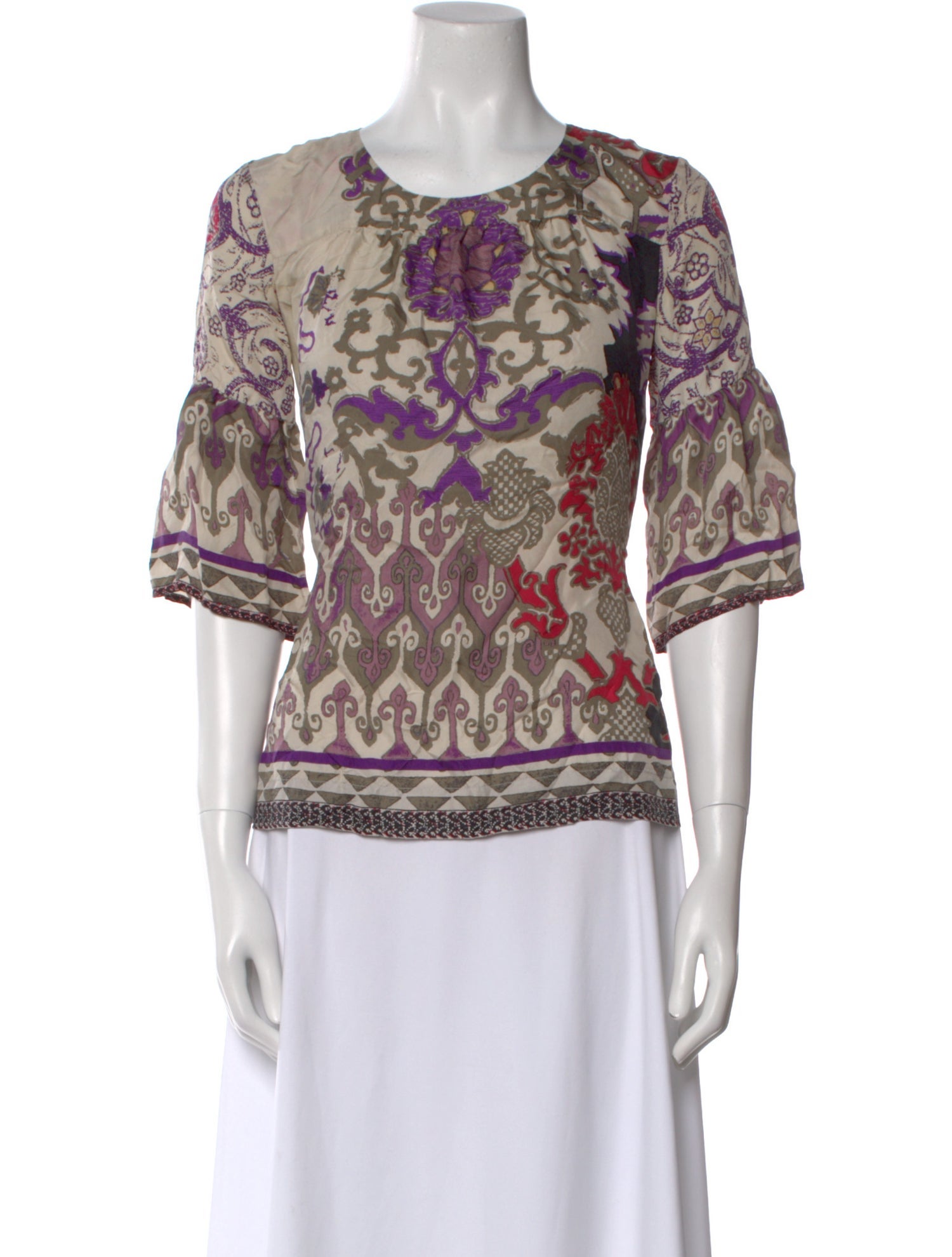 Etro Silk Printed Blouse