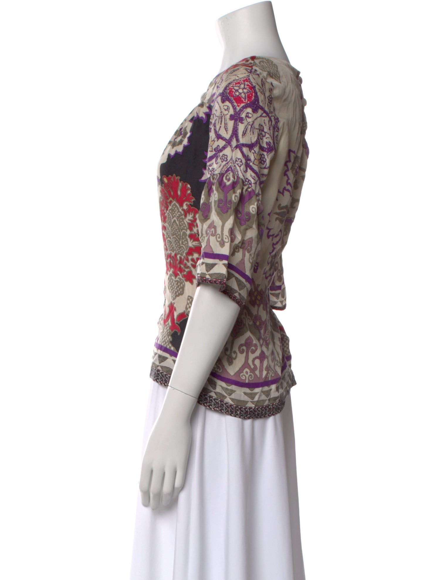 Etro Silk Printed Blouse