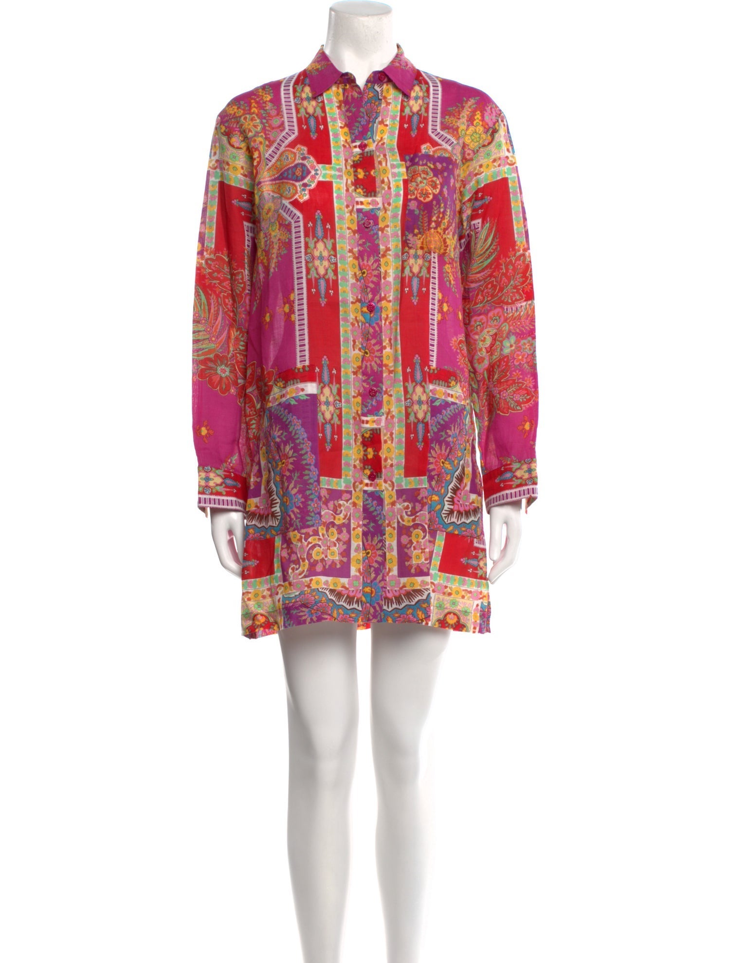 Etro Printed Mini Dress