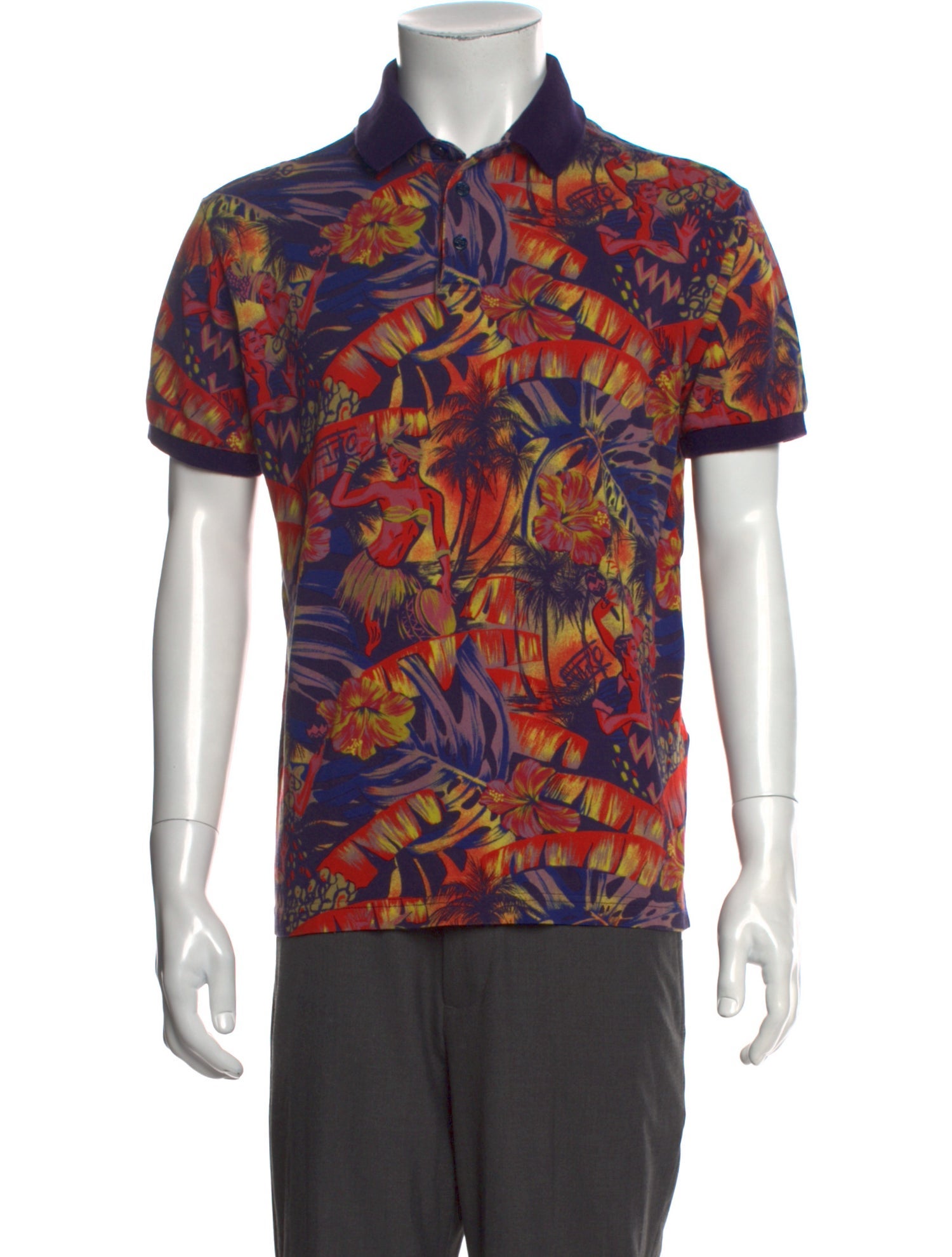 Etro Printed Short Sleeve Shirt