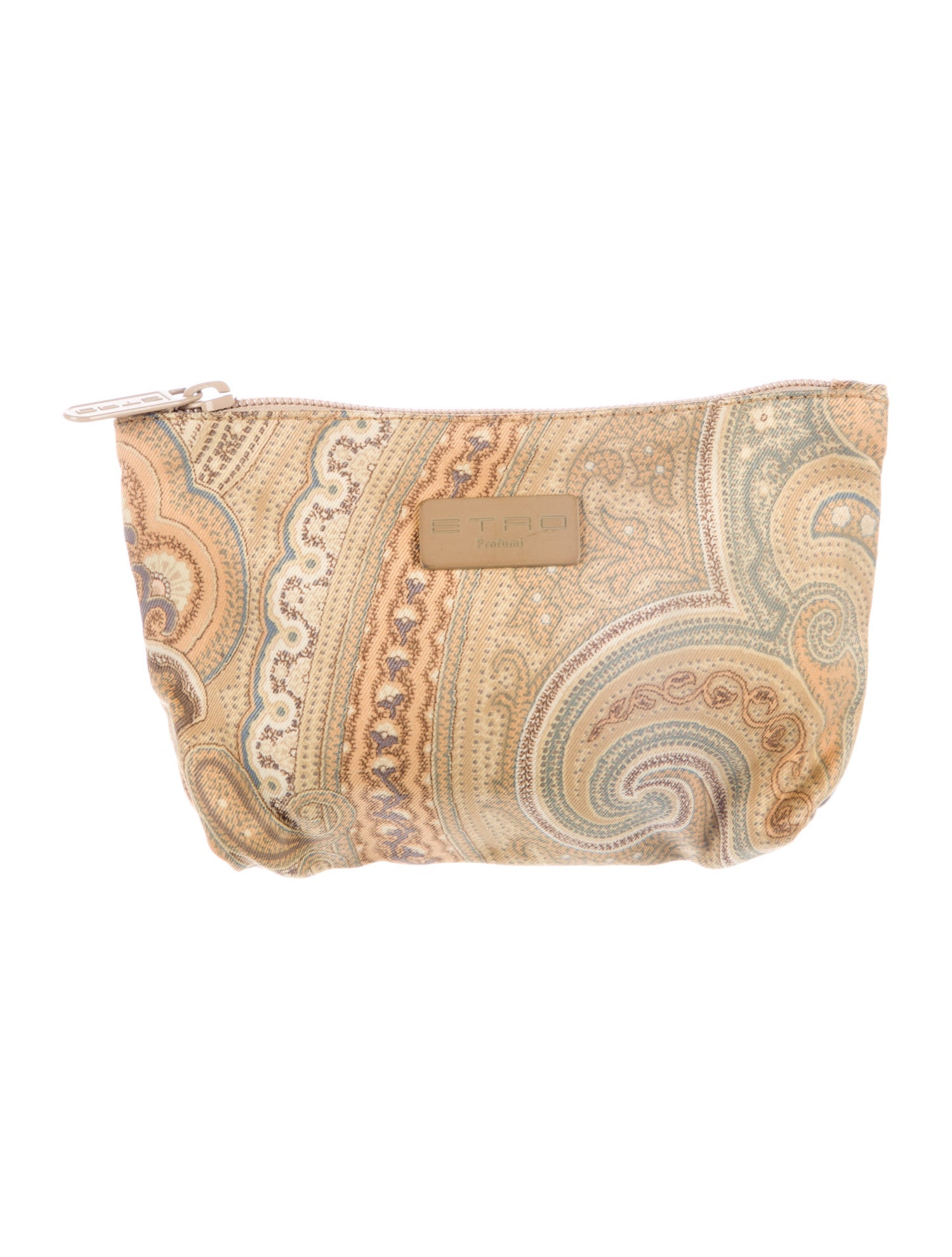 Etro pattern print cosmetic bag