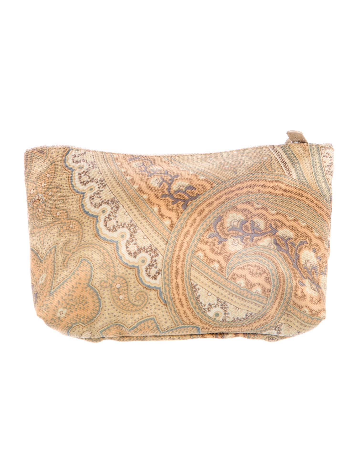 Etro pattern print cosmetic bag