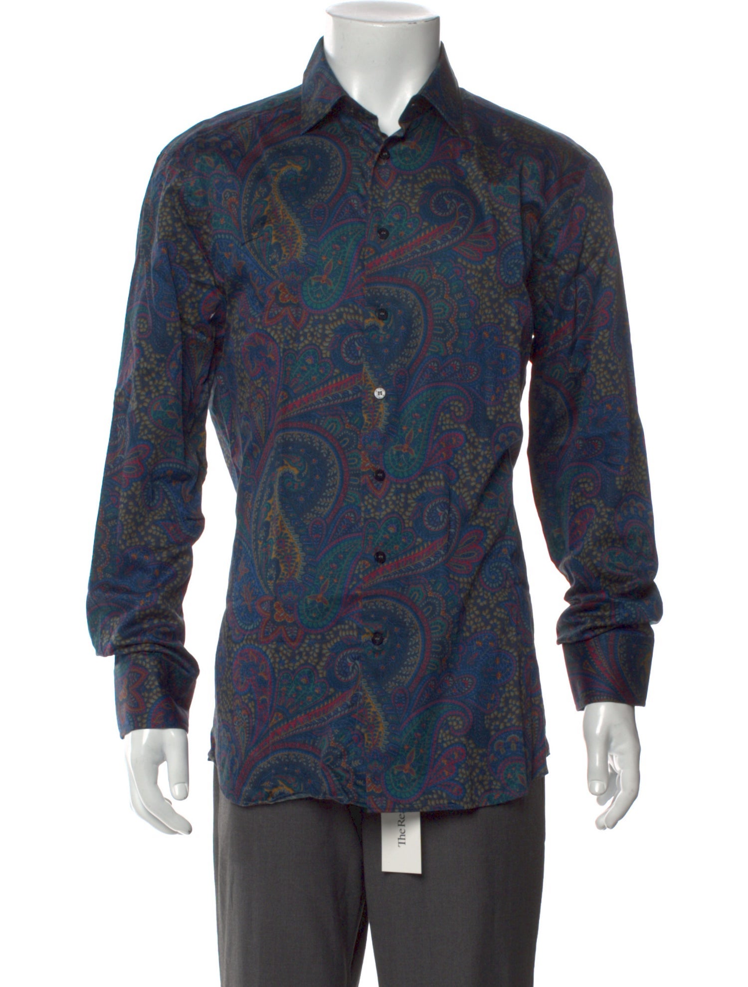 Etro Paisley Print Long Sleeve Shirt