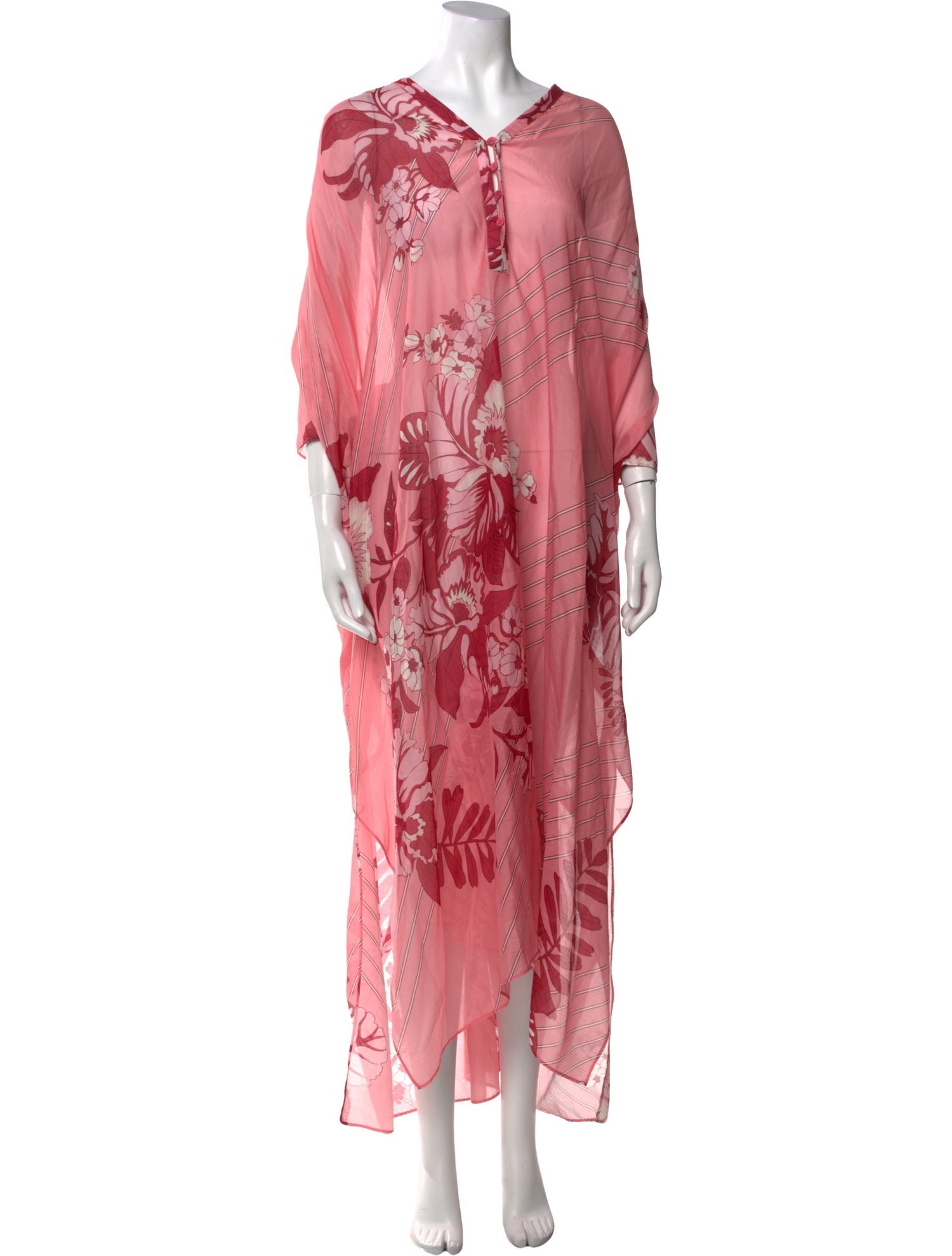 Etro Floral Print Long Dress