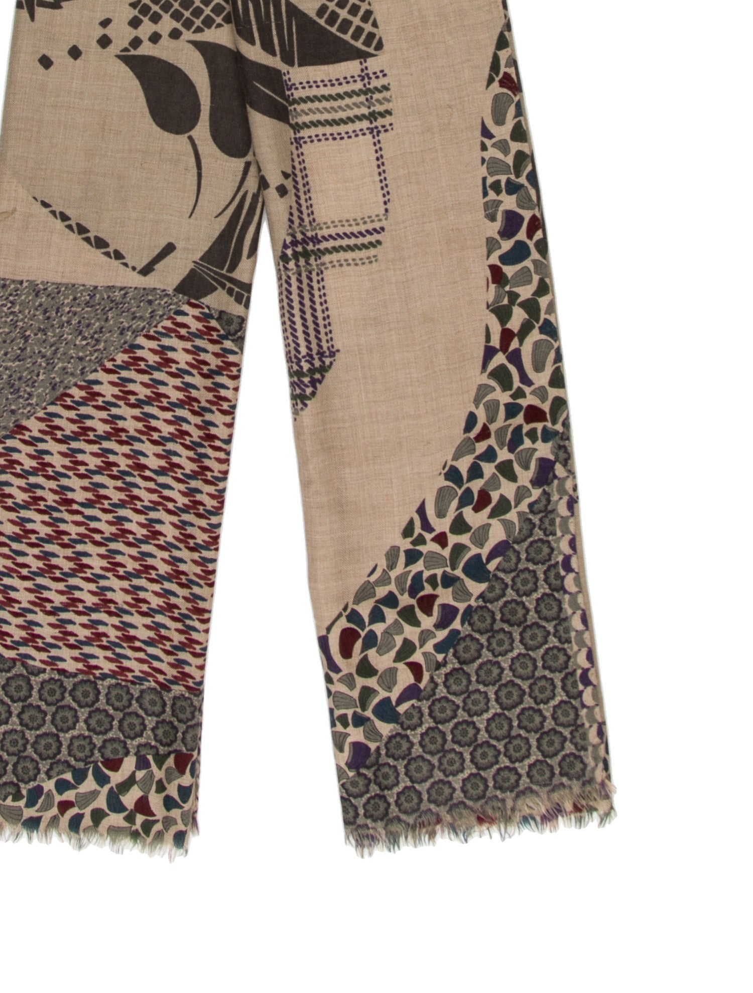 Etro Cashmere Printed Scarf