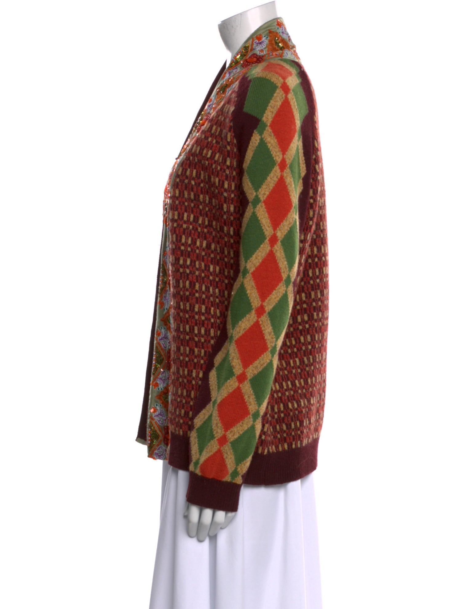 Etro Wool Printed Sweater