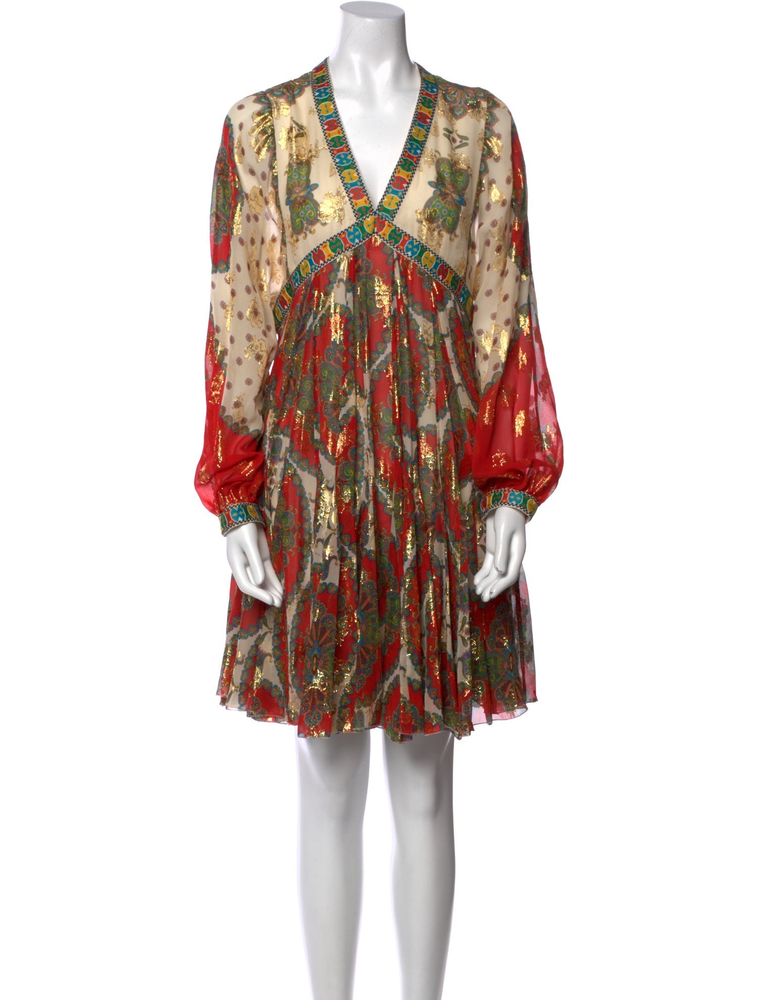 Etro Silk Mini Dress