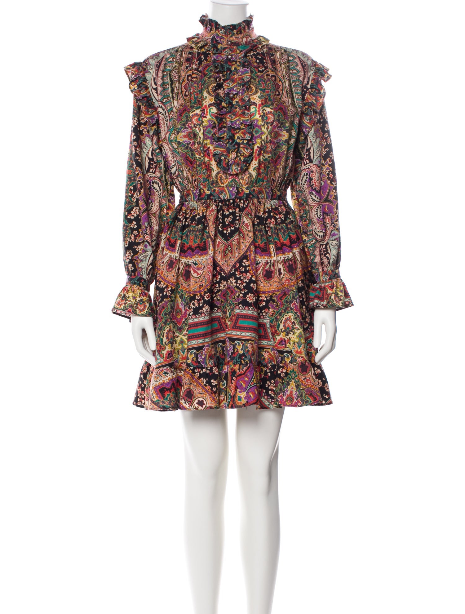 Etro Wool Mini Dress