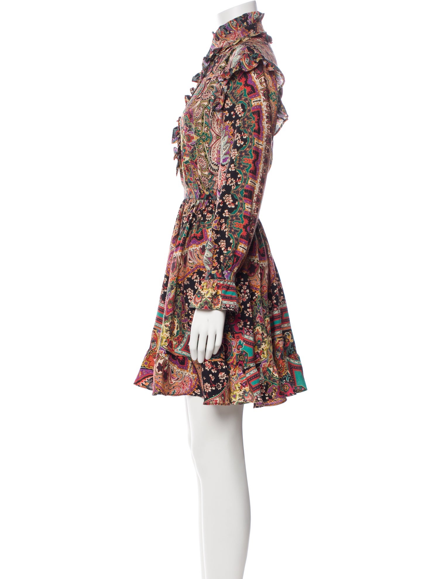 Etro Wool Mini Dress