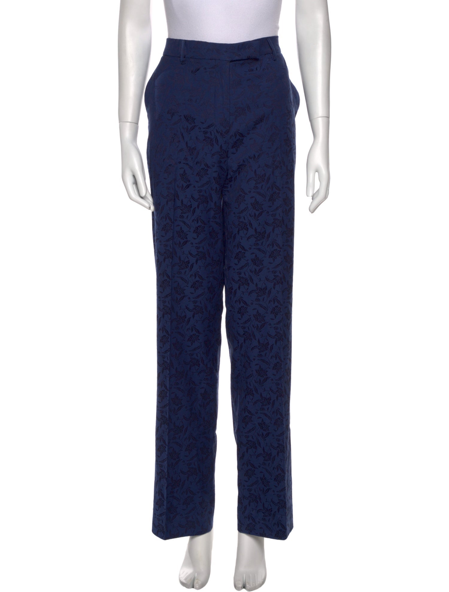 Etro Printed Wide Leg Pants