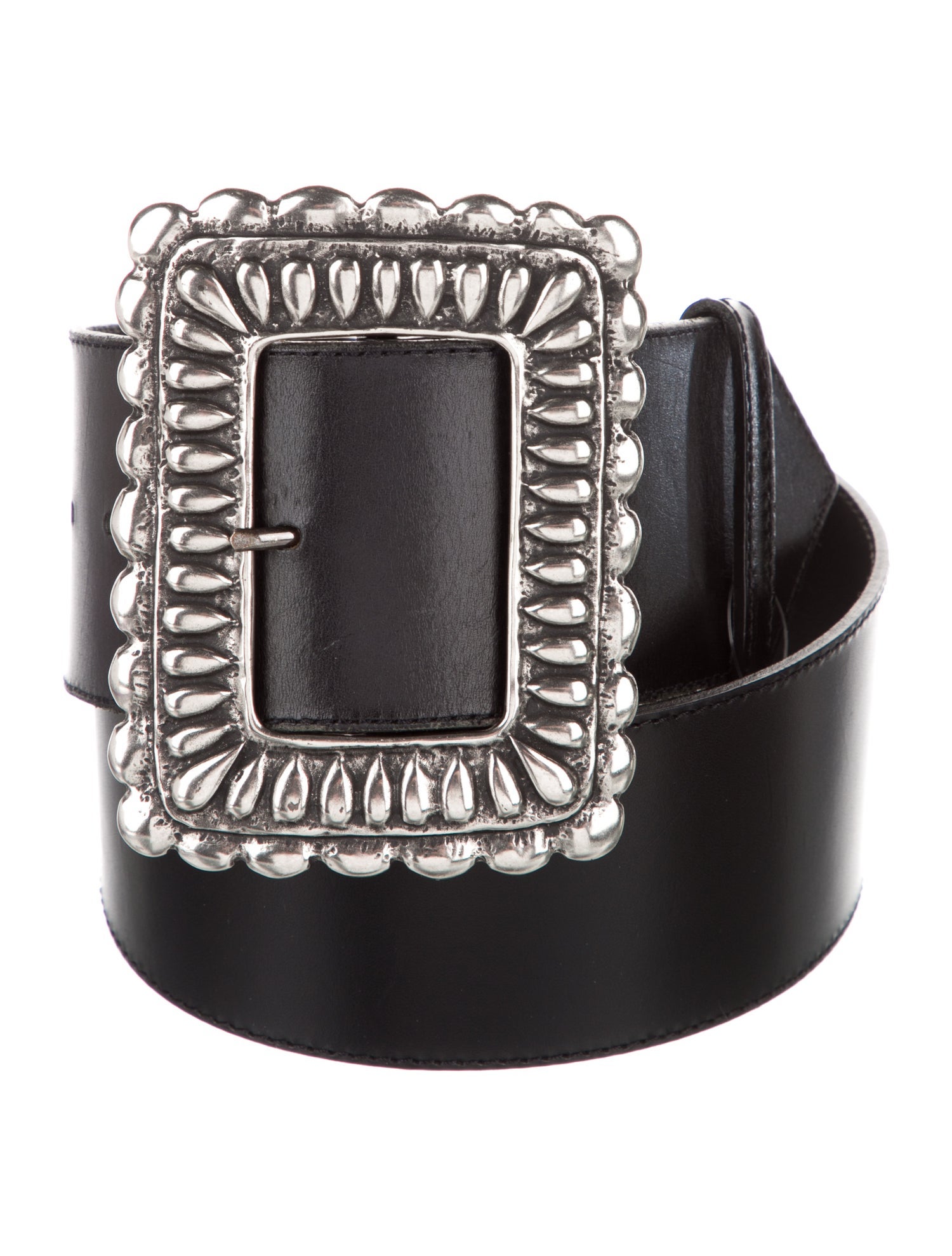 Etro Wide Leather Belt