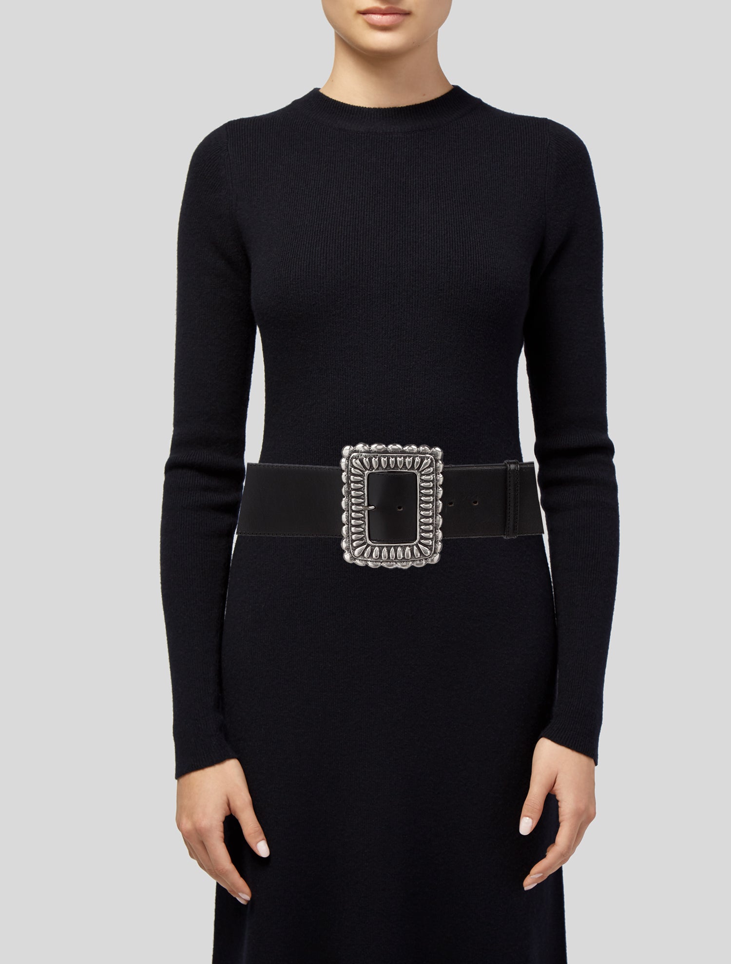 Etro Wide Leather Belt