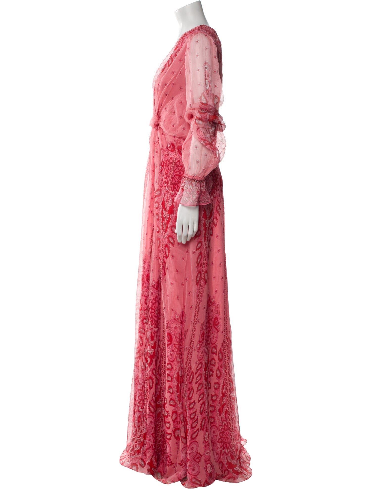 Etro Silk Long Dress w/ Tags