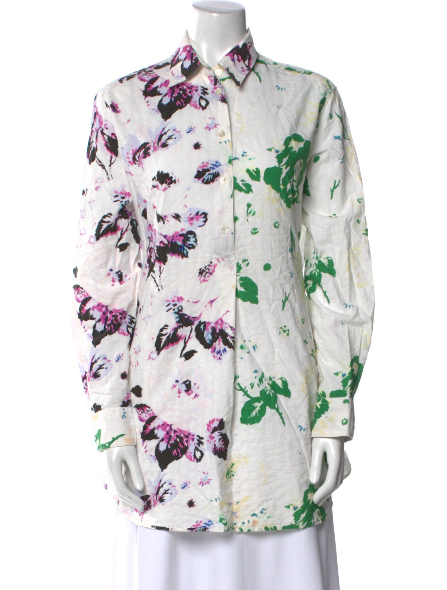 Etro Floral Print Mini Dress