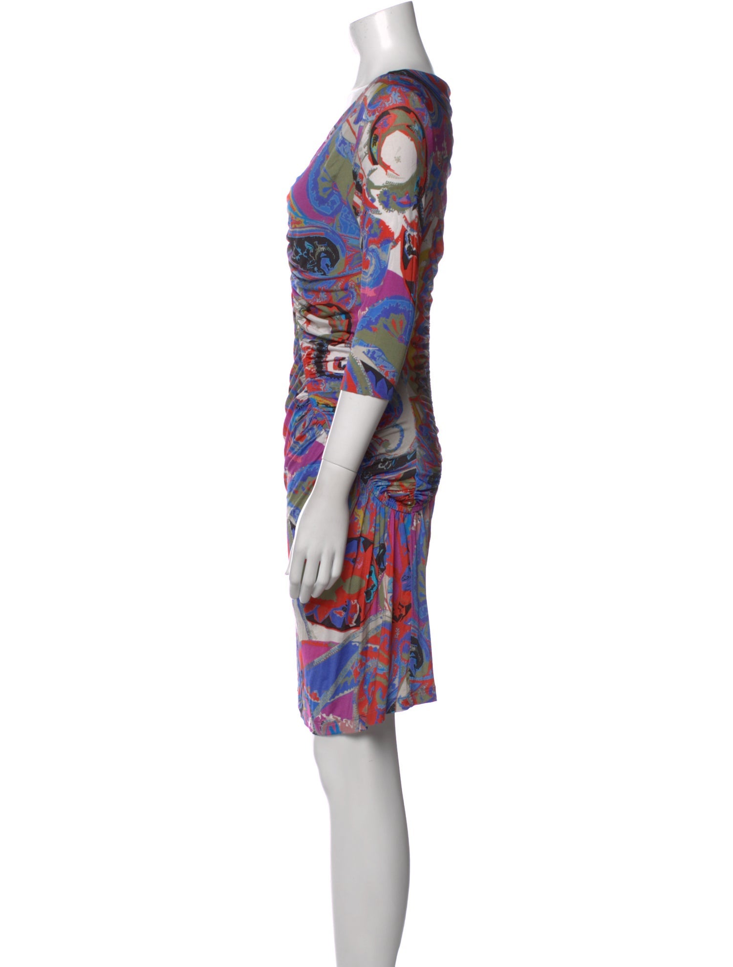 Etro Printed Knee-Length Dress