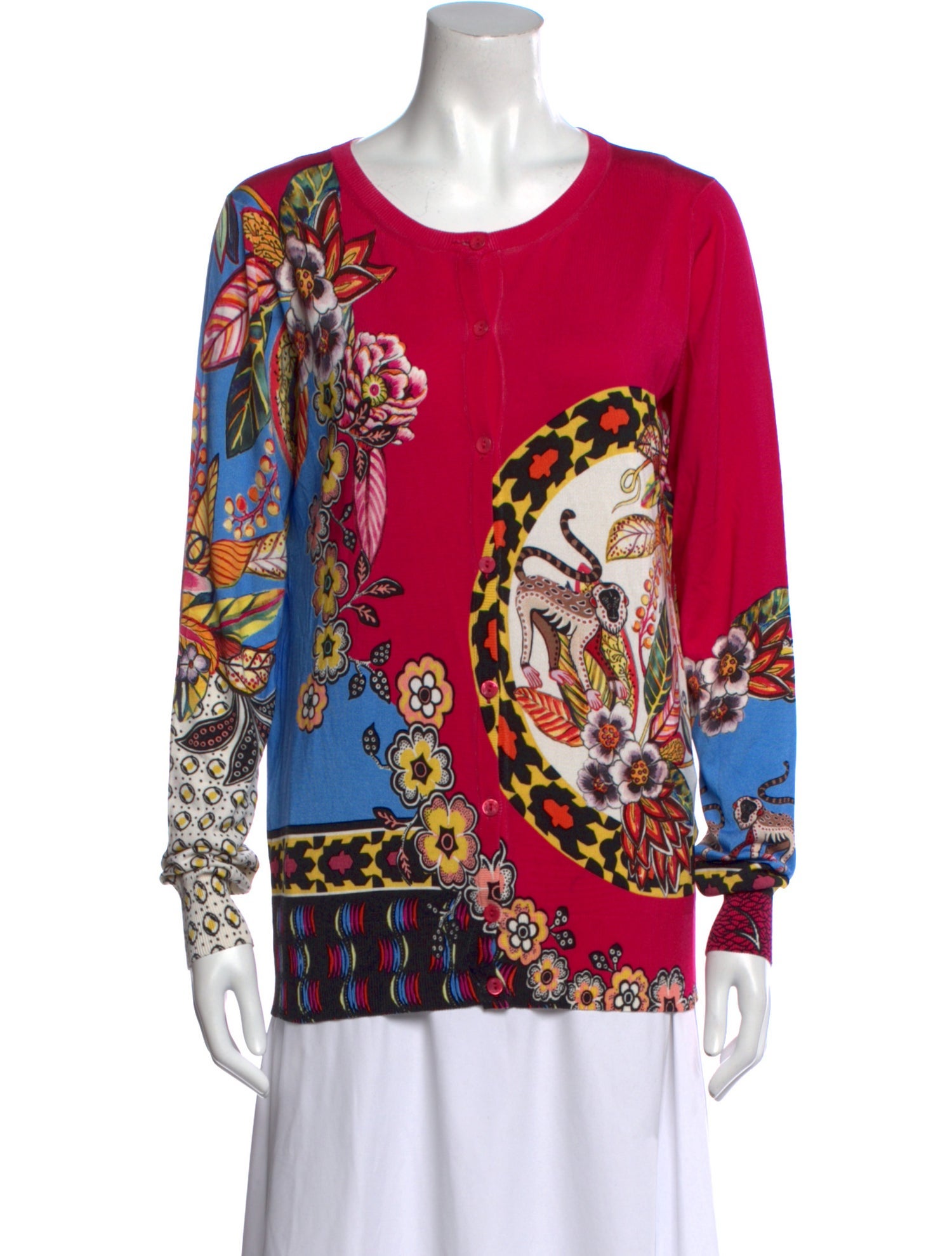 Etro Silk Printed Sweater