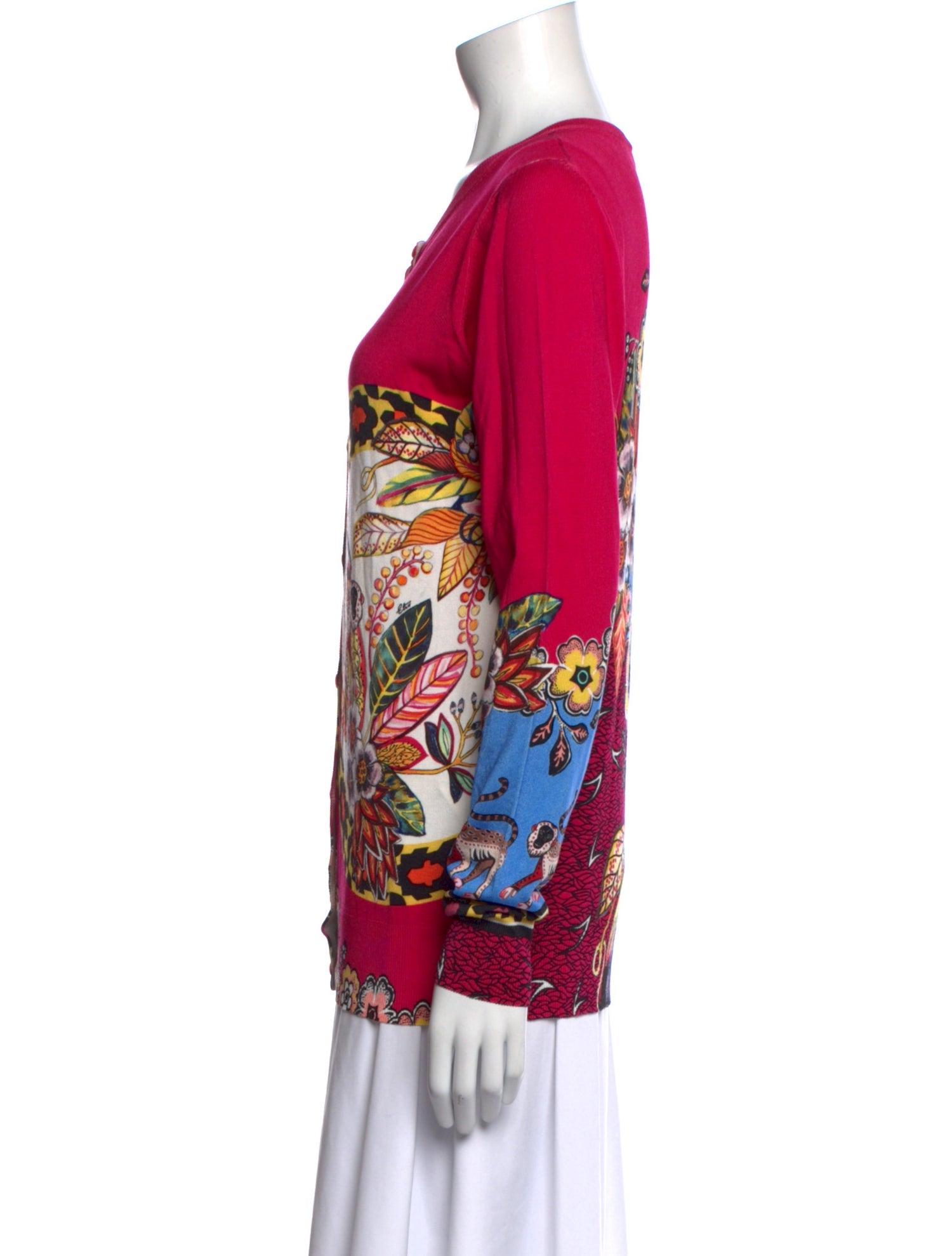 Etro Silk Printed Sweater