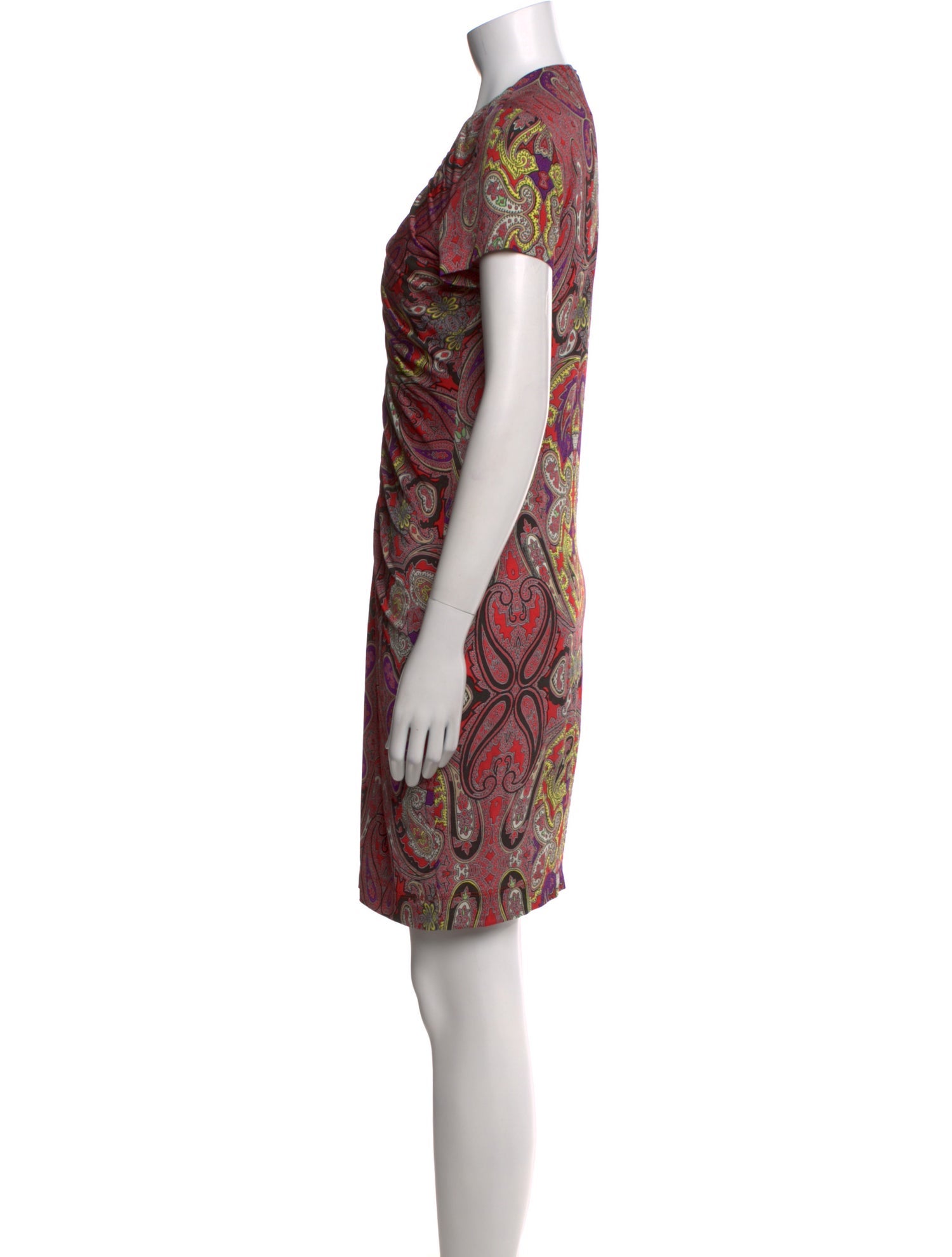 Etro Paisley Print Mini Dress