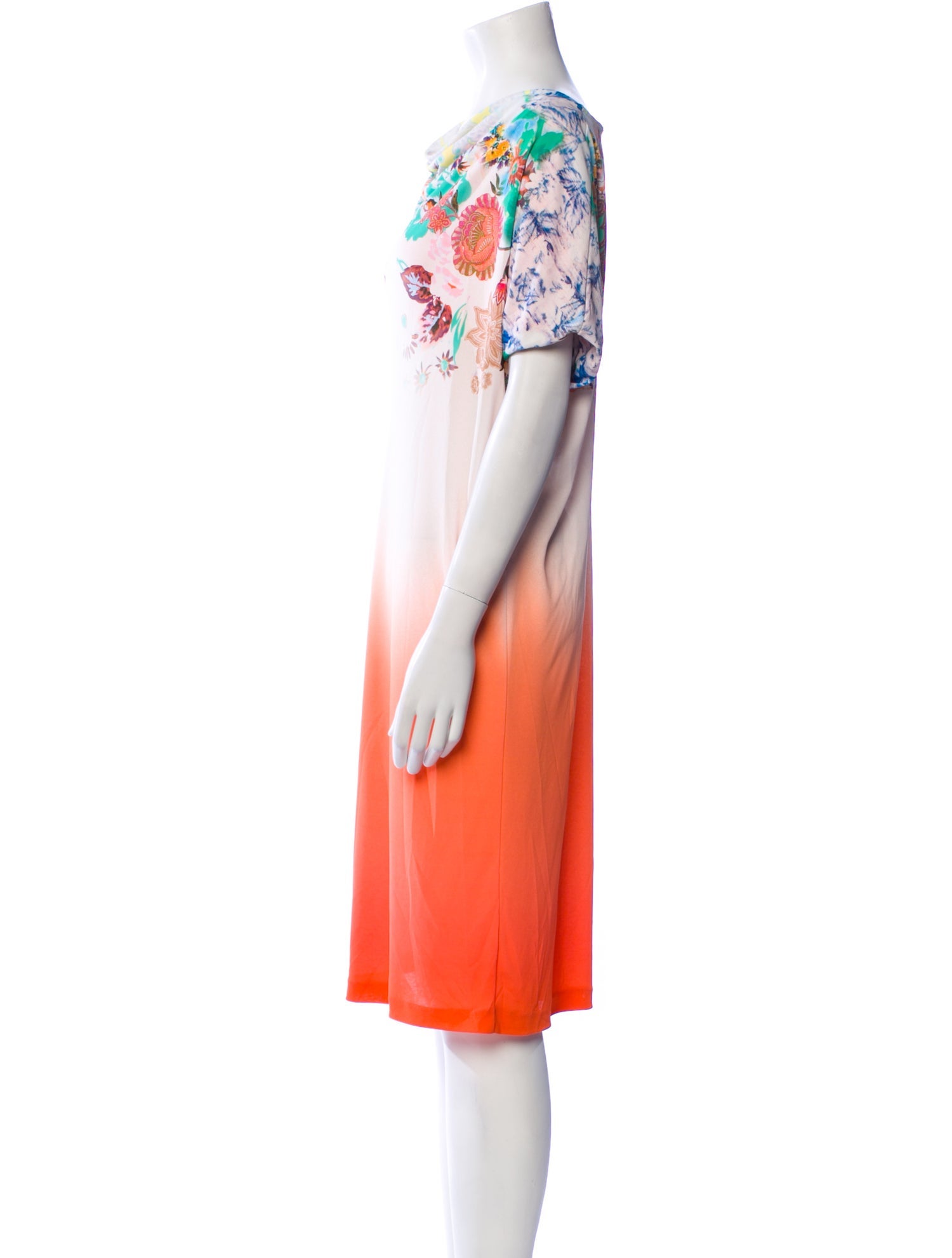 Etro Tie-Dye Print Knee-Length Dress