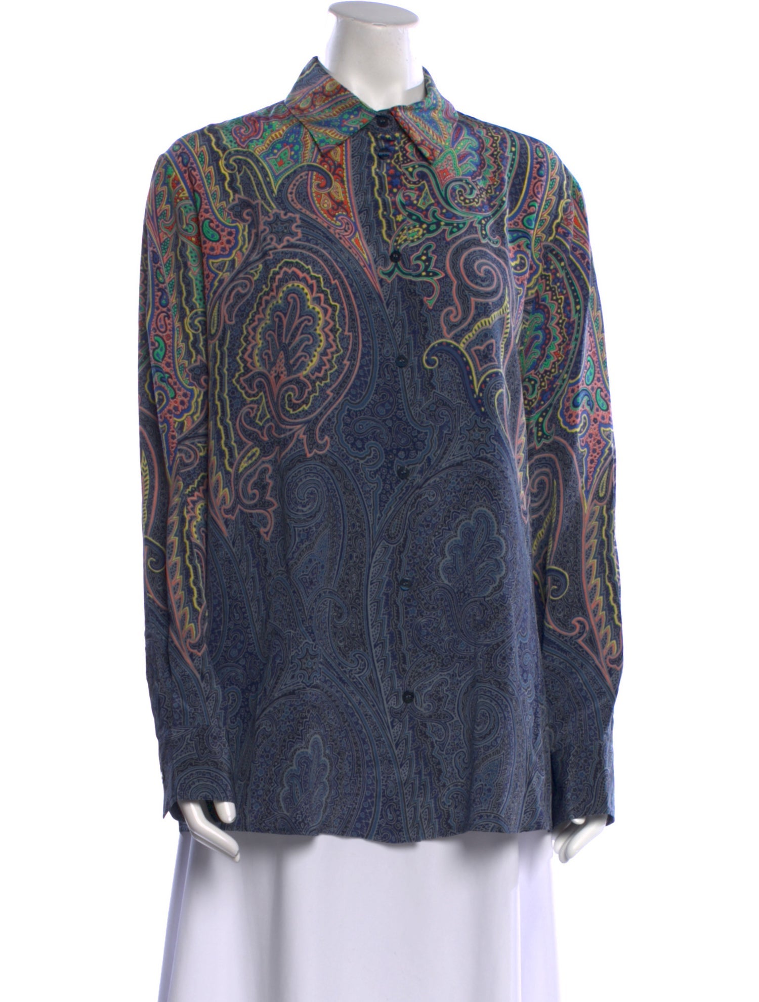 Etro Silk Paisley Print Tunic w/ Tags